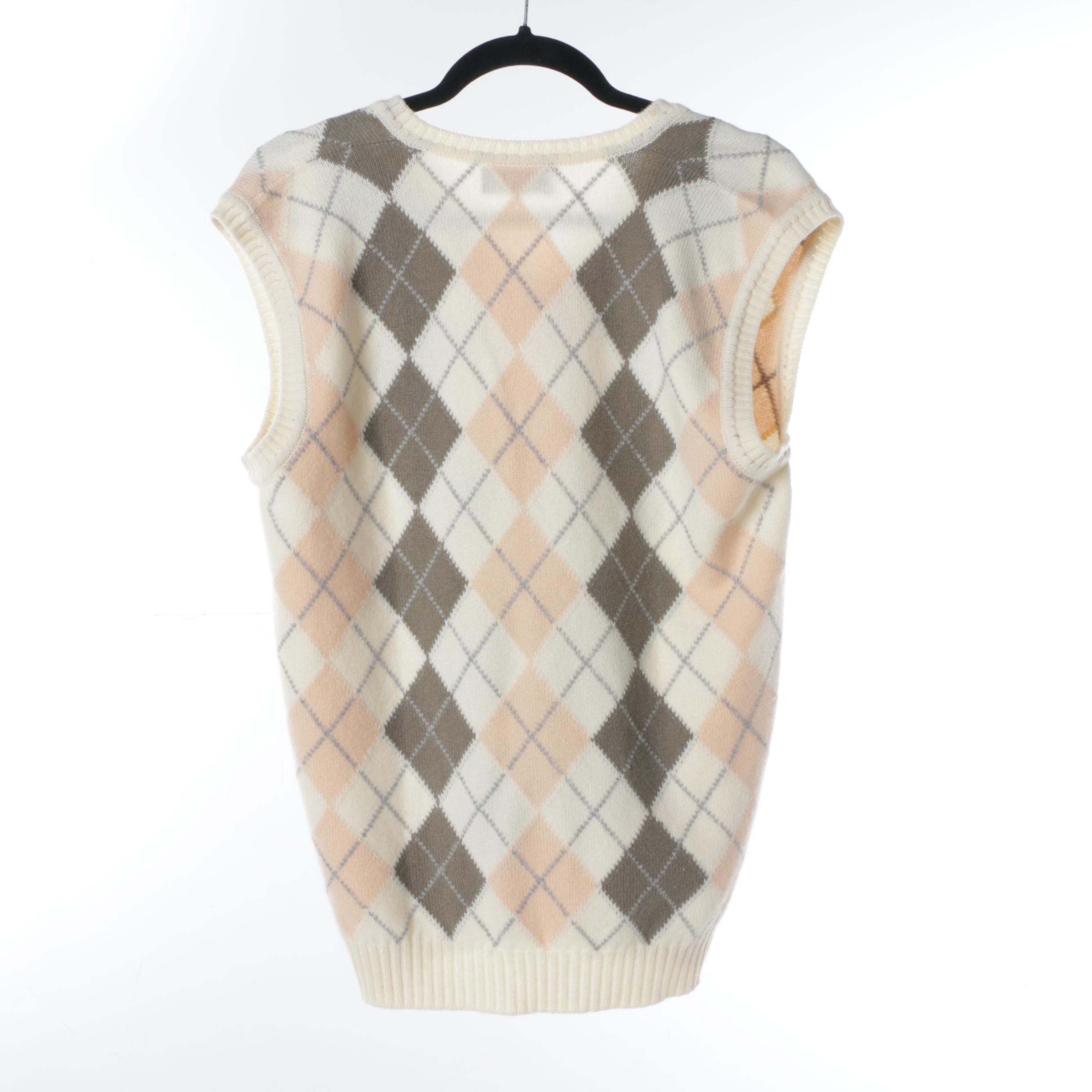 Women's 1960s Vintage Sweaters and Sweater Vests Including Burberry