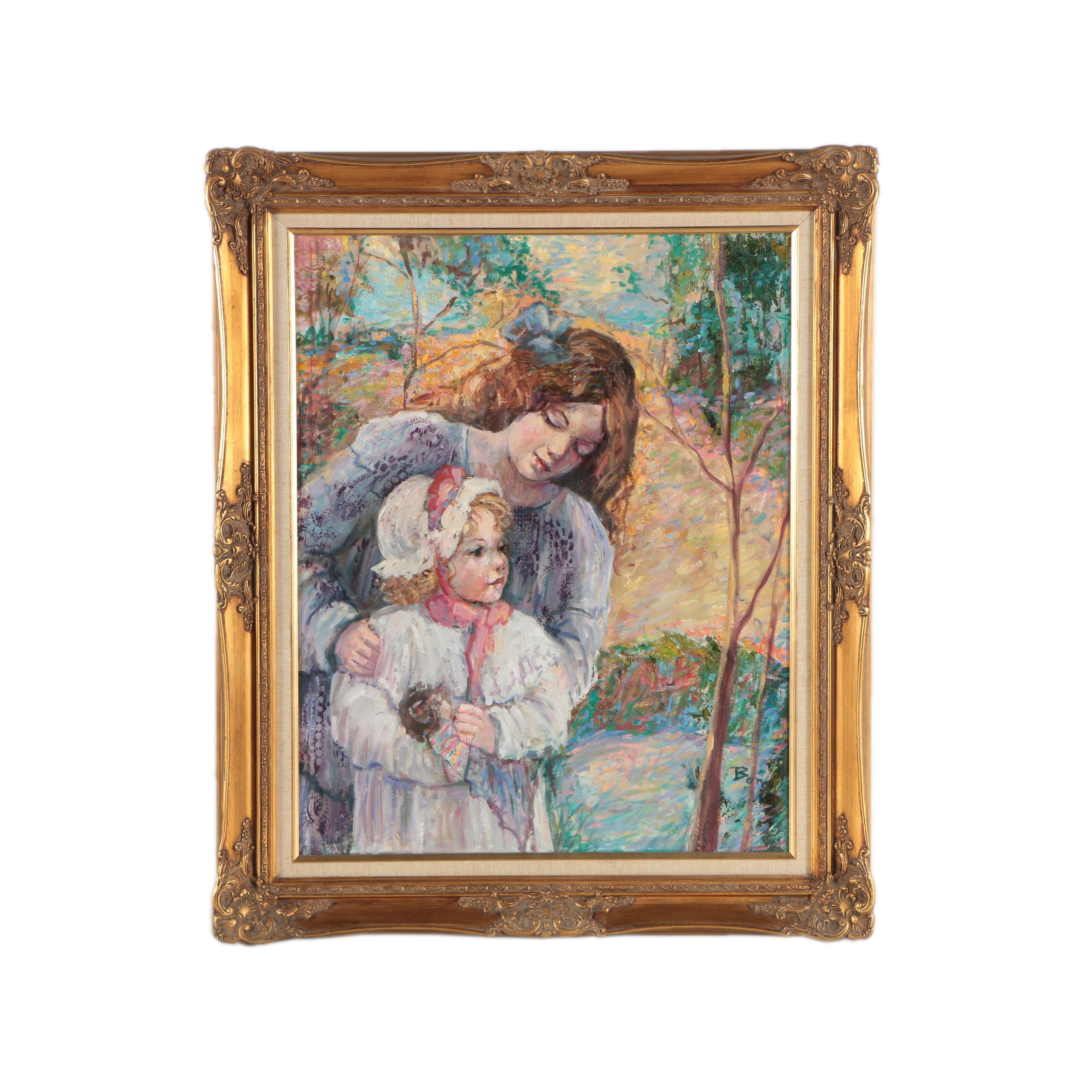 Irene Borg Oil Painting