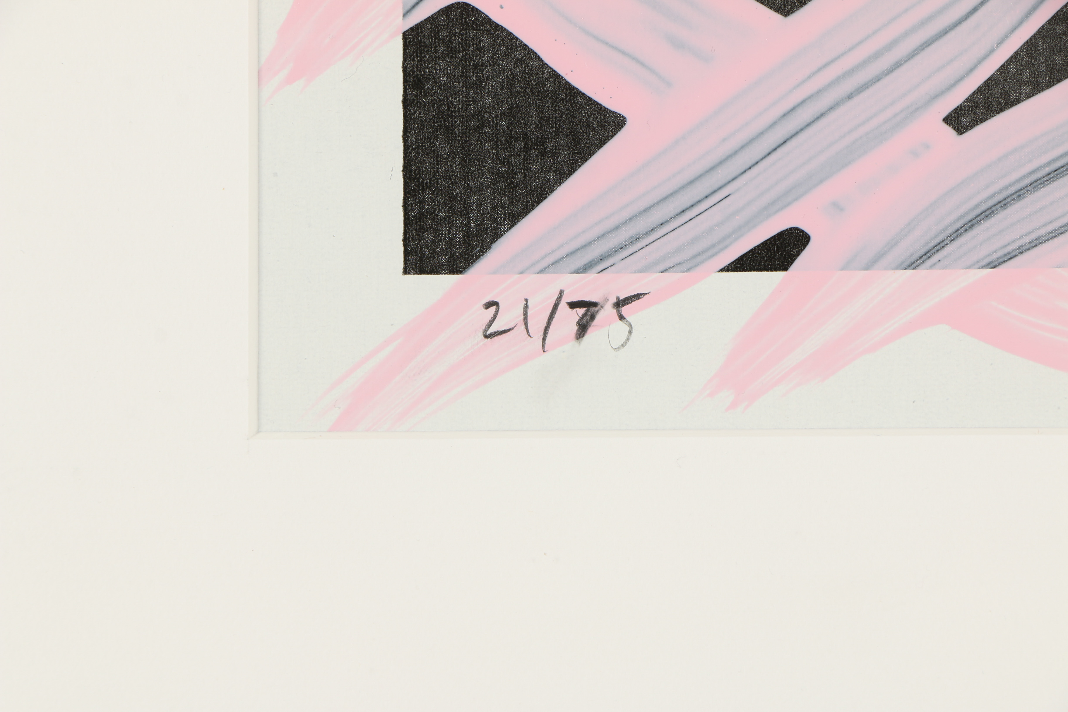 Mark Mothersbaugh Screenprint "Self-Portrait with First Pair of Glasses"