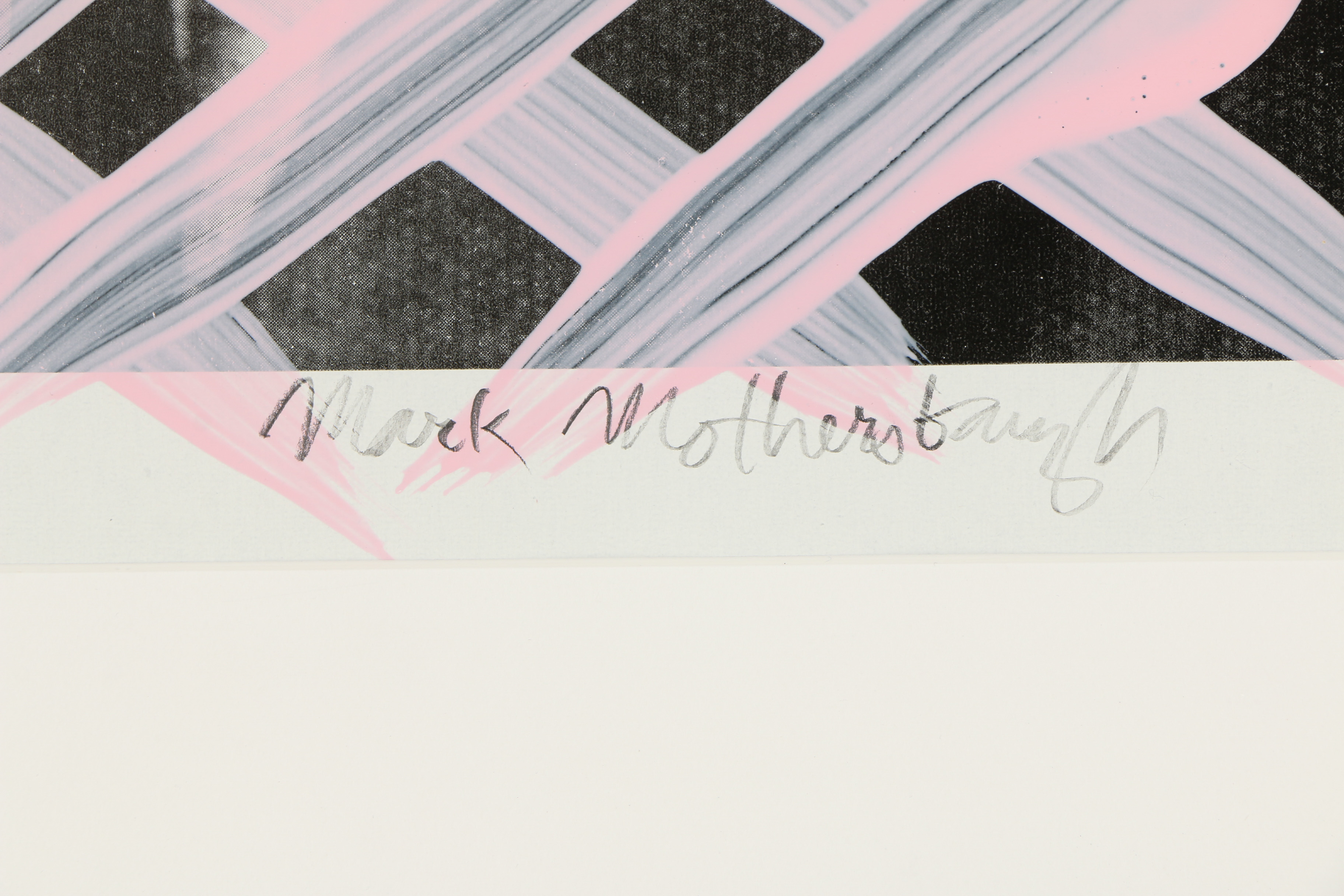 Mark Mothersbaugh Screenprint "Self-Portrait with First Pair of Glasses"