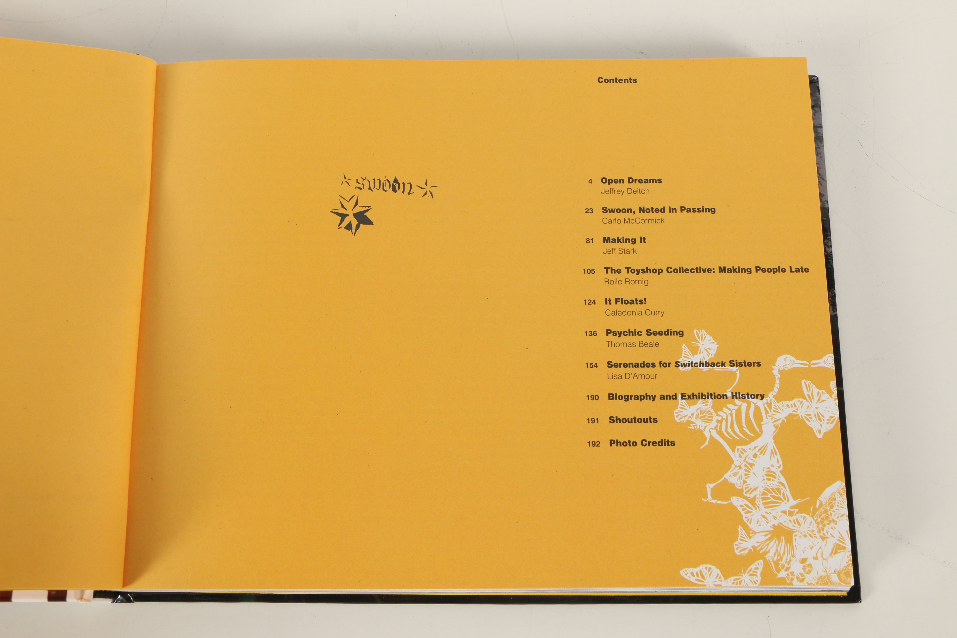 Caledonia Curry "Swoon" Signed Exhibition Catalog