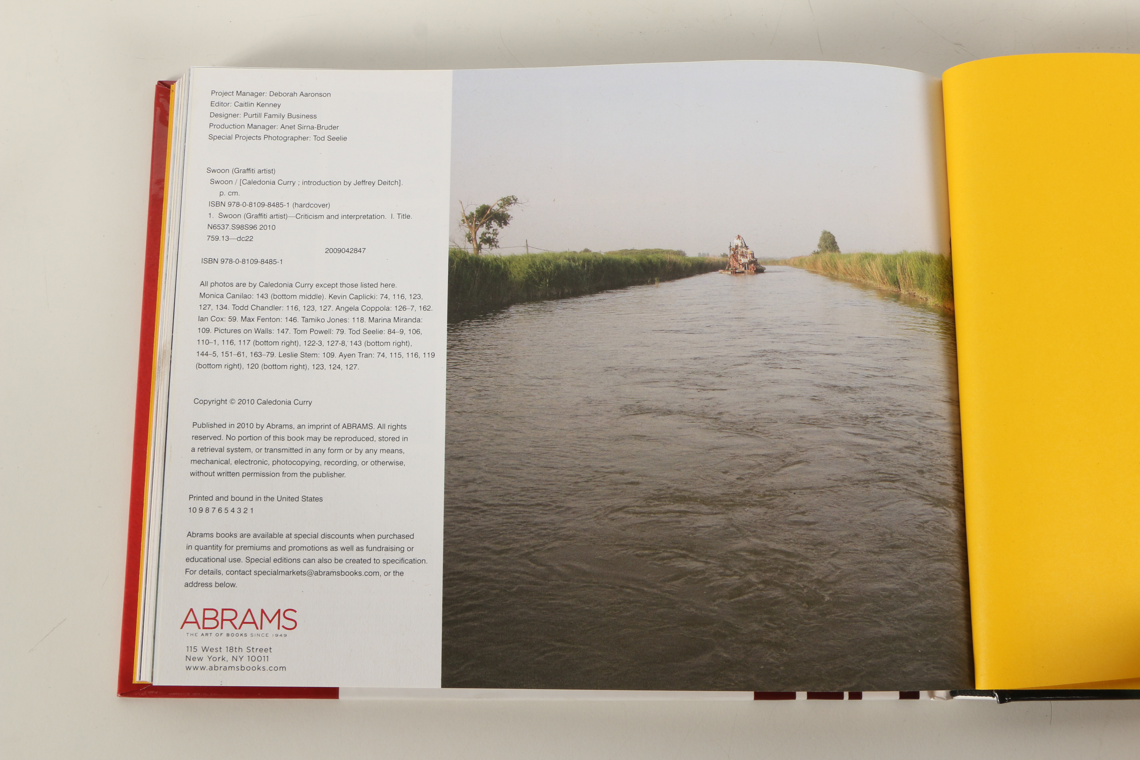 Caledonia Curry "Swoon" Signed Exhibition Catalog