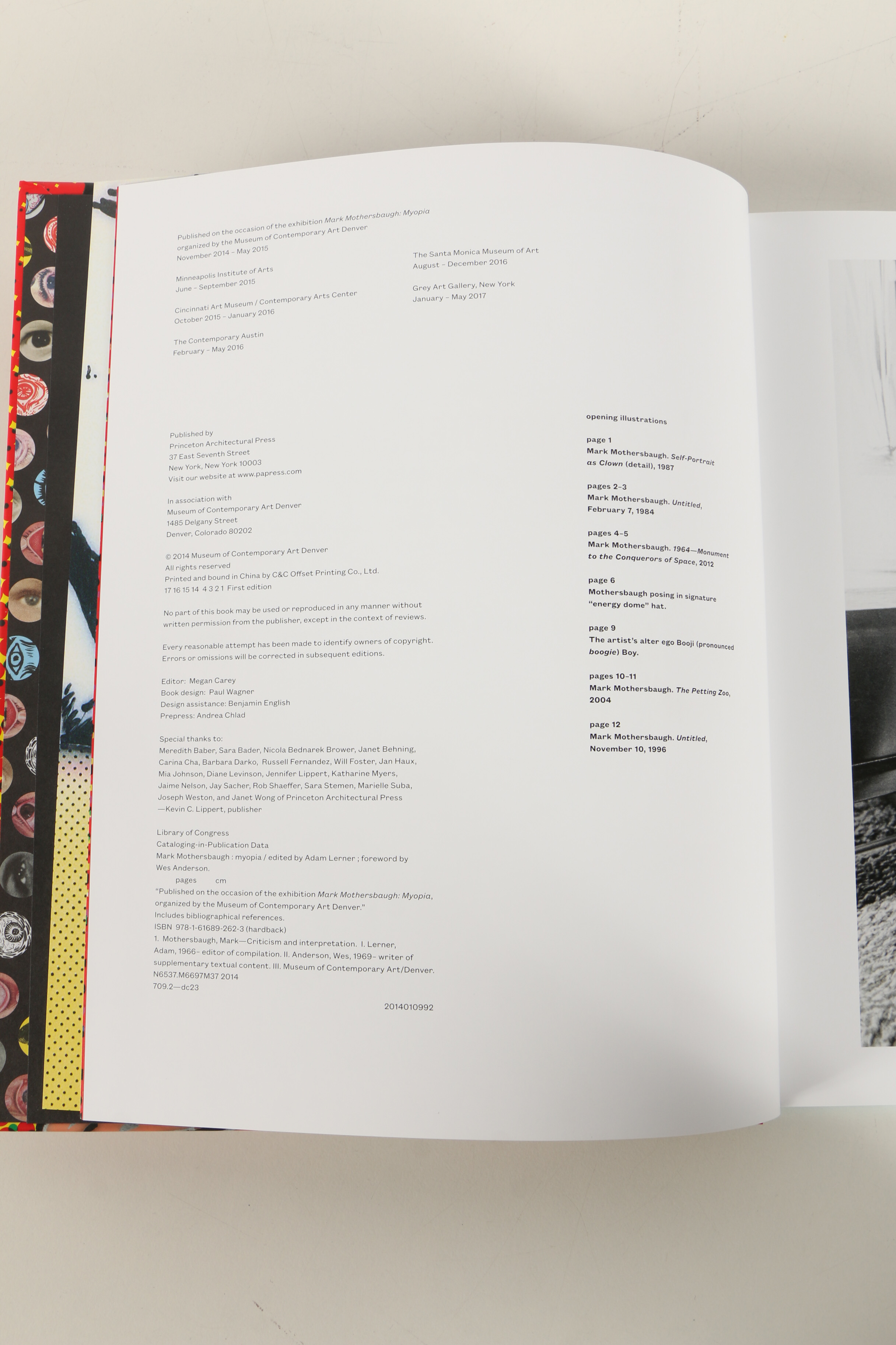 "Mark Mothersbaugh: Myopia" Signed Exhibition Catalog