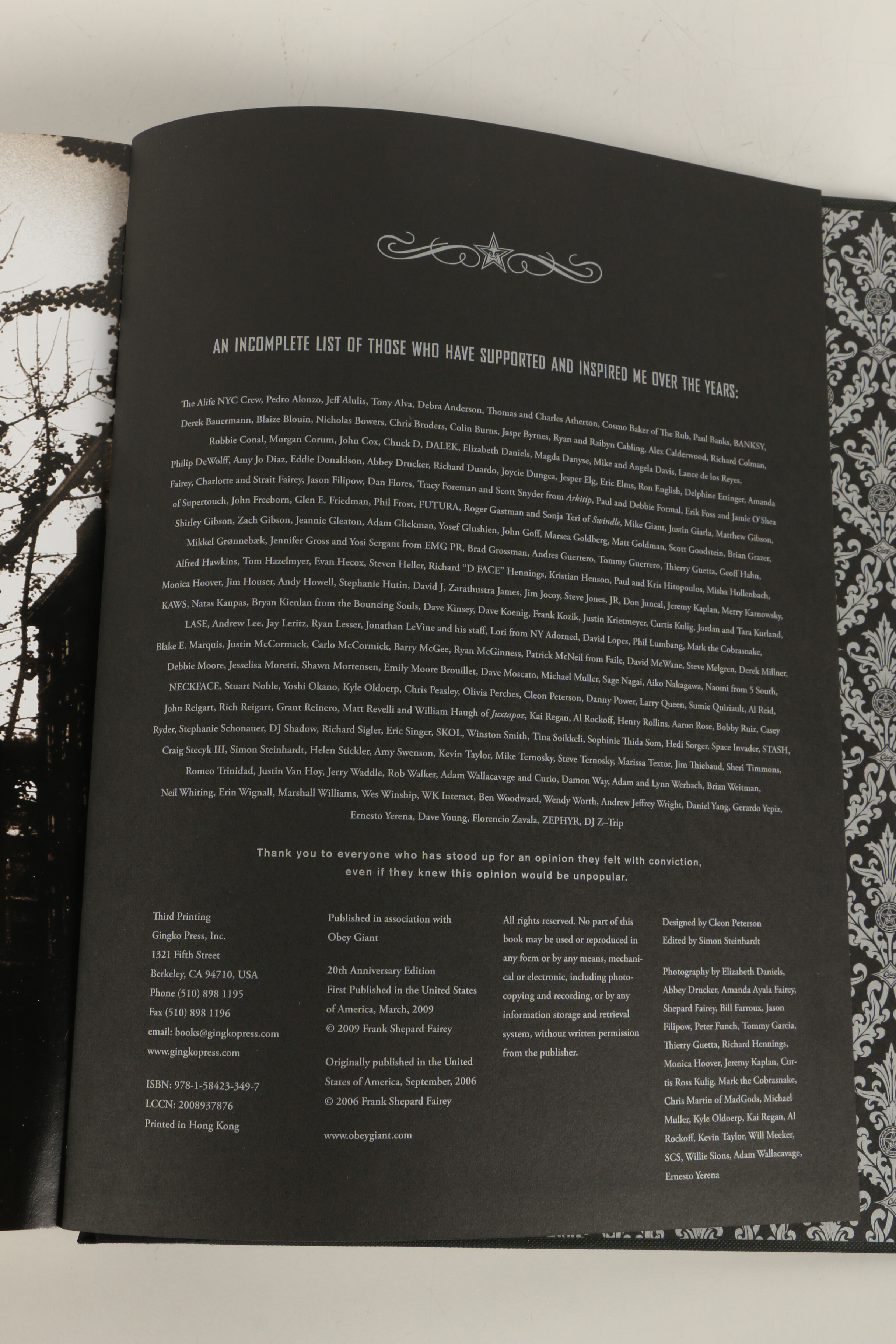 Shepard Fairey Signed Book "OBEY: Supply and Demand"