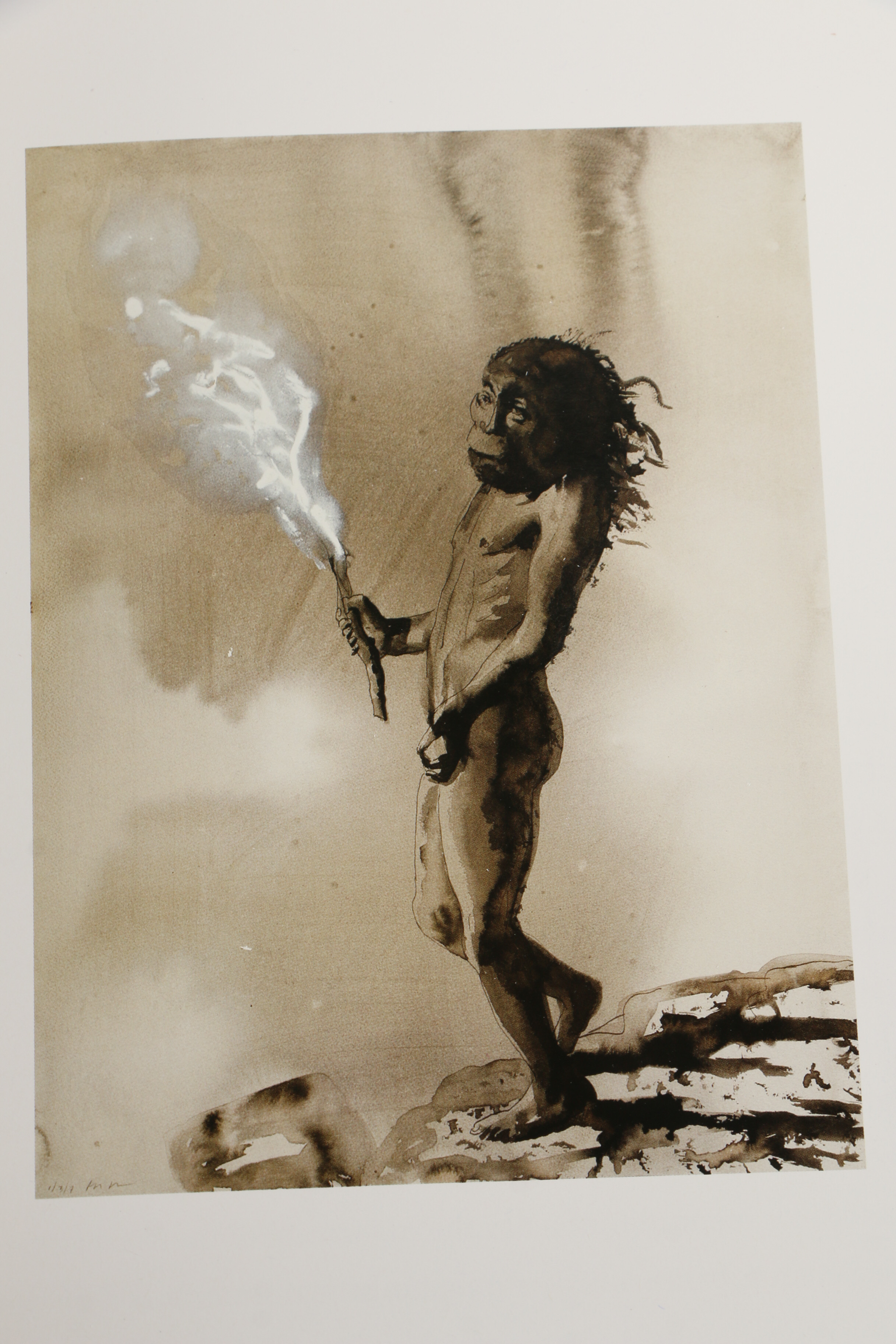 Alexis Rockman Etching "Romantic Attachments"