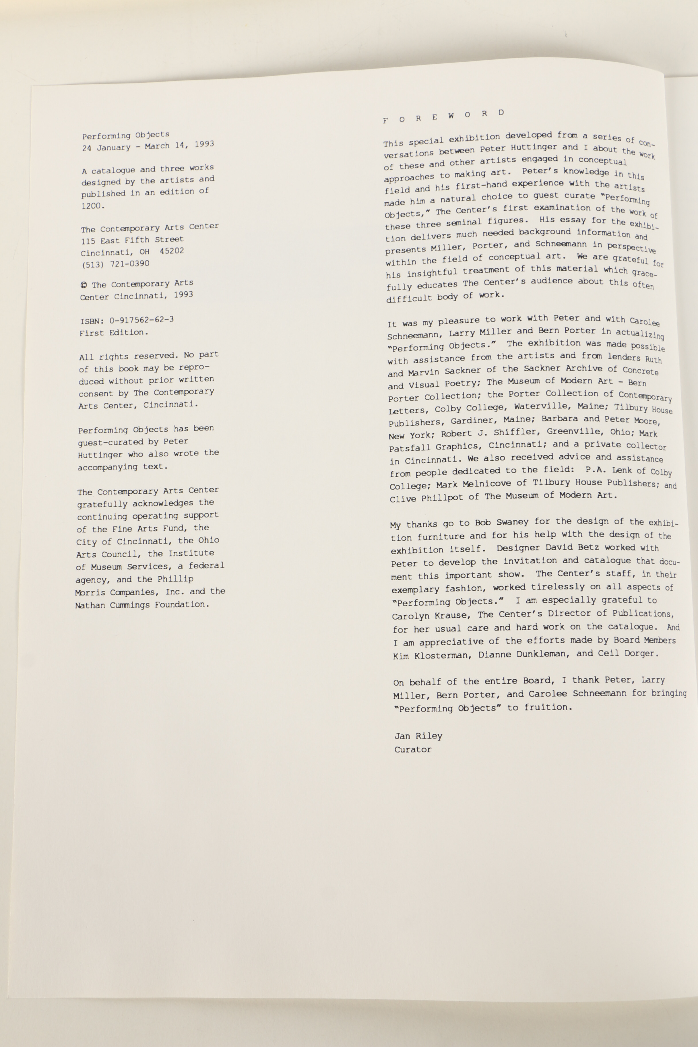 "Performing Objects" Assemblage