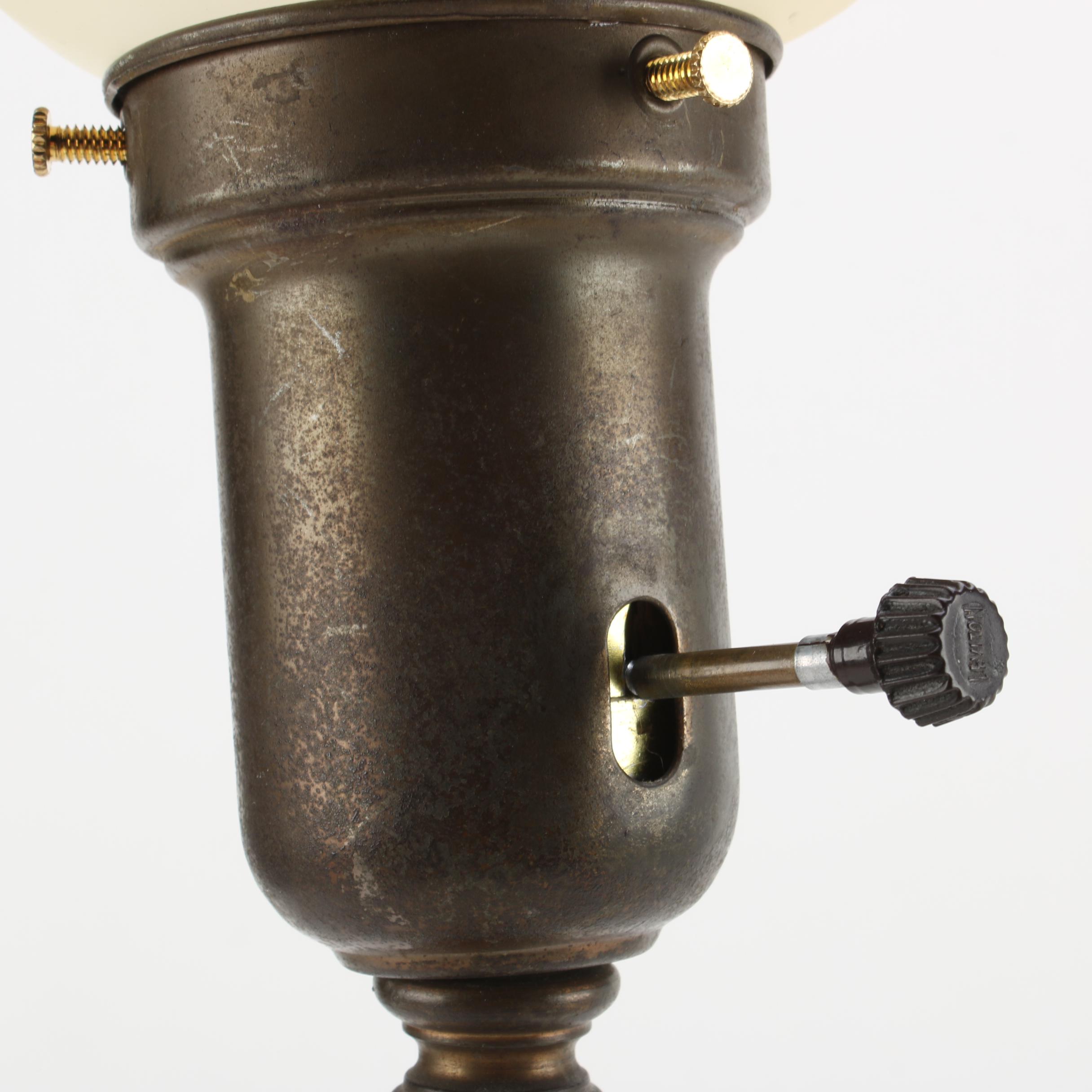 Vintage Torchiere Table Lamp