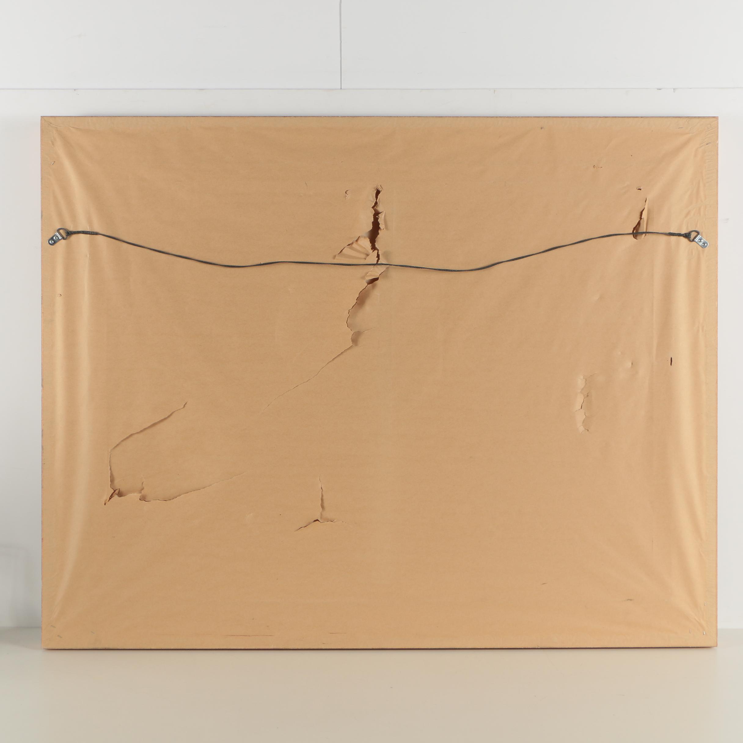 Ellen Sherrill Oil Painting of Window Seat Scene