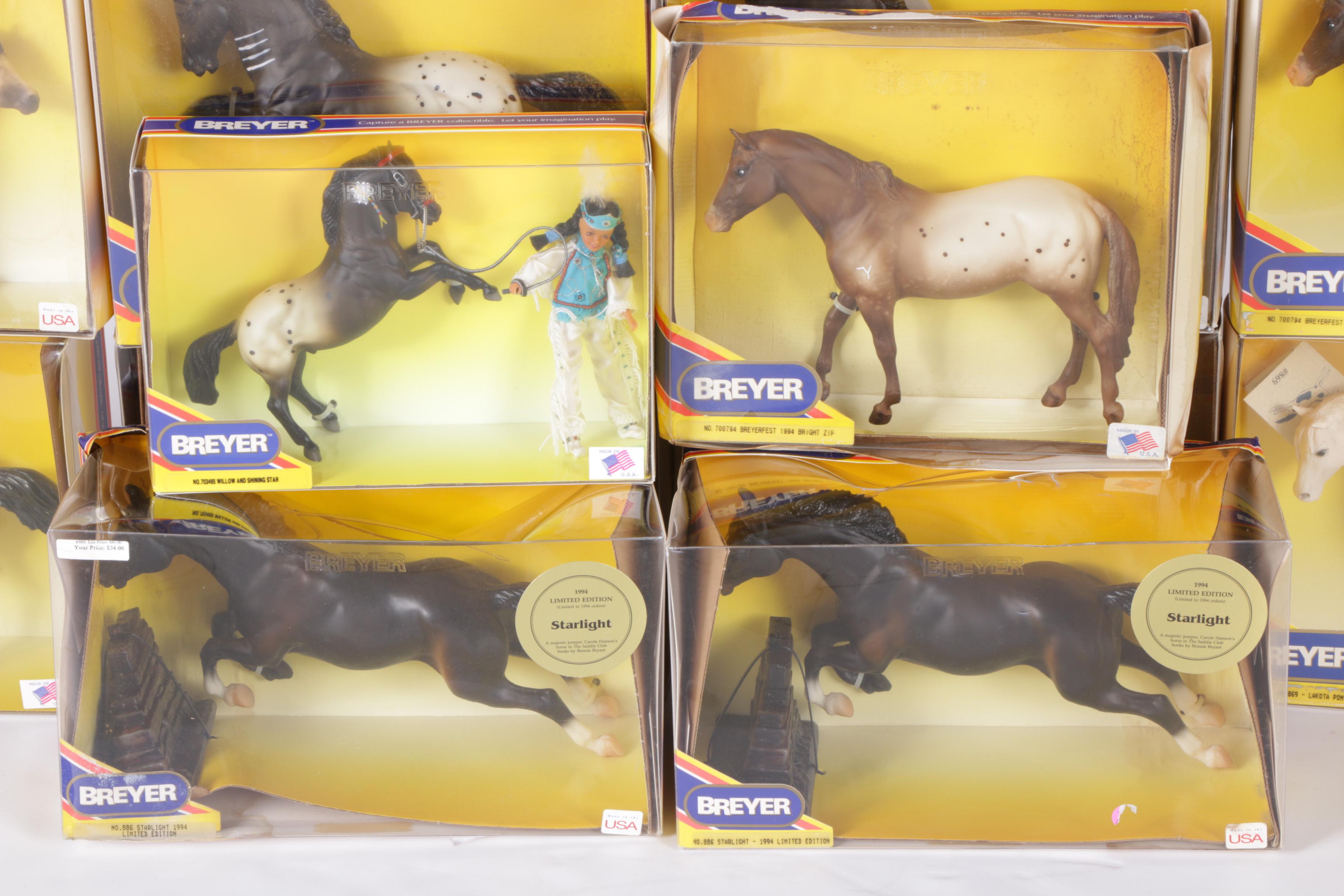 Vintage Breyer Horses in Original Boxes