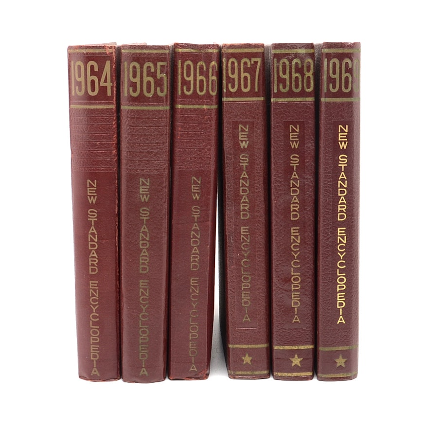 Collection of Vintage Encyclopedias