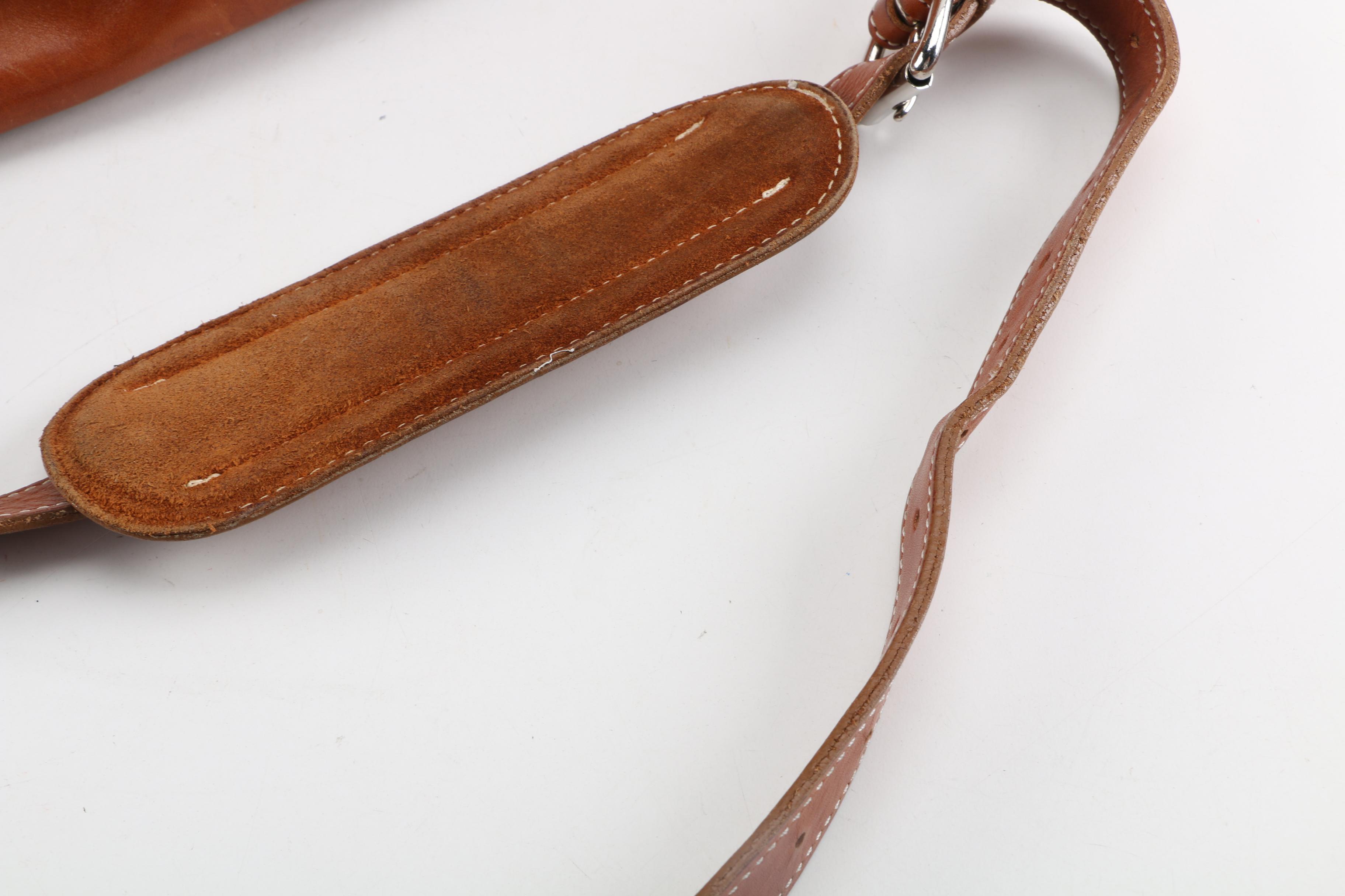 Mulholland Brothers Leather Duffel Bag