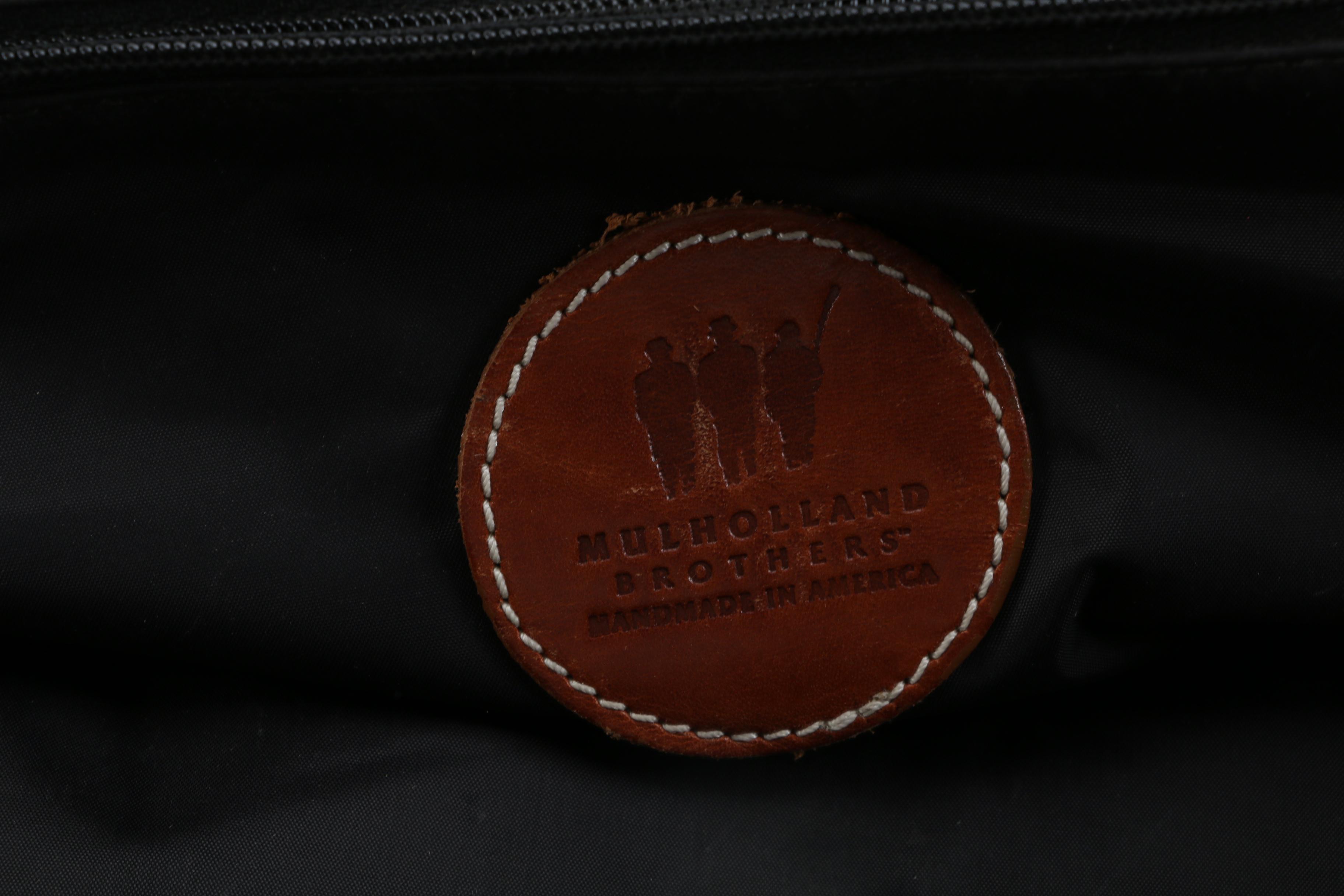 Mulholland Brothers Leather Duffel Bag