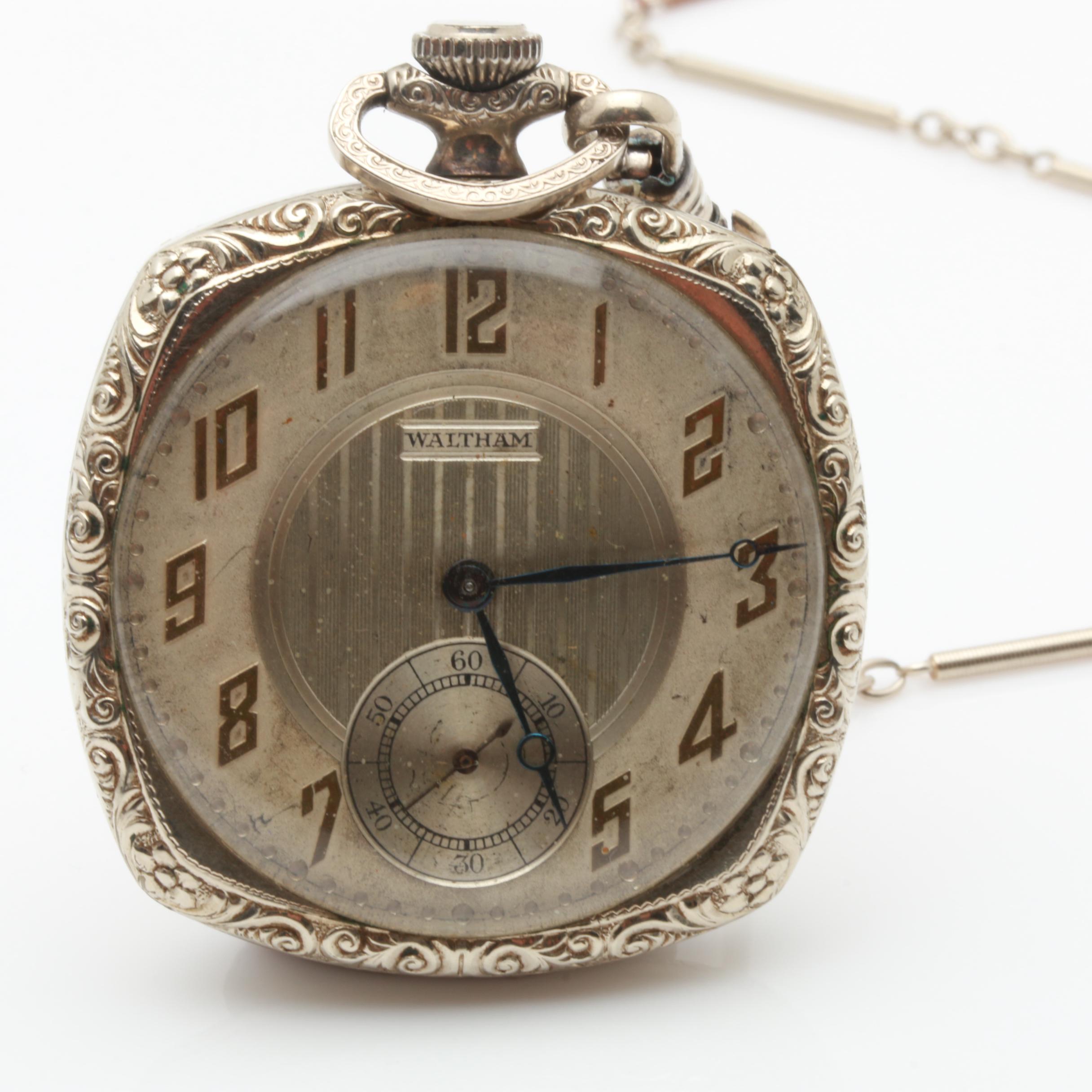 Vintage Waltham Gold Filled Pocket Watch