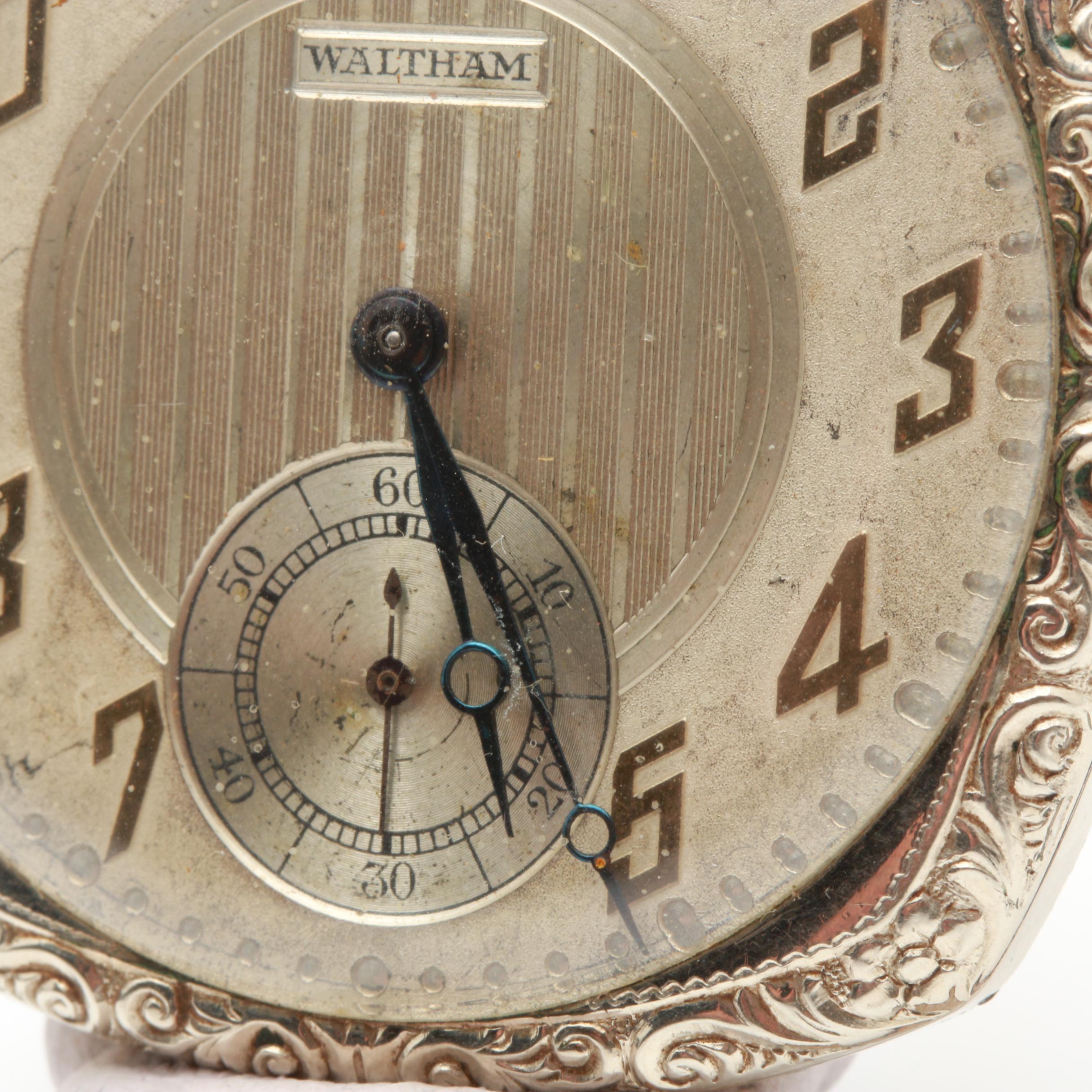 Vintage Waltham Gold Filled Pocket Watch