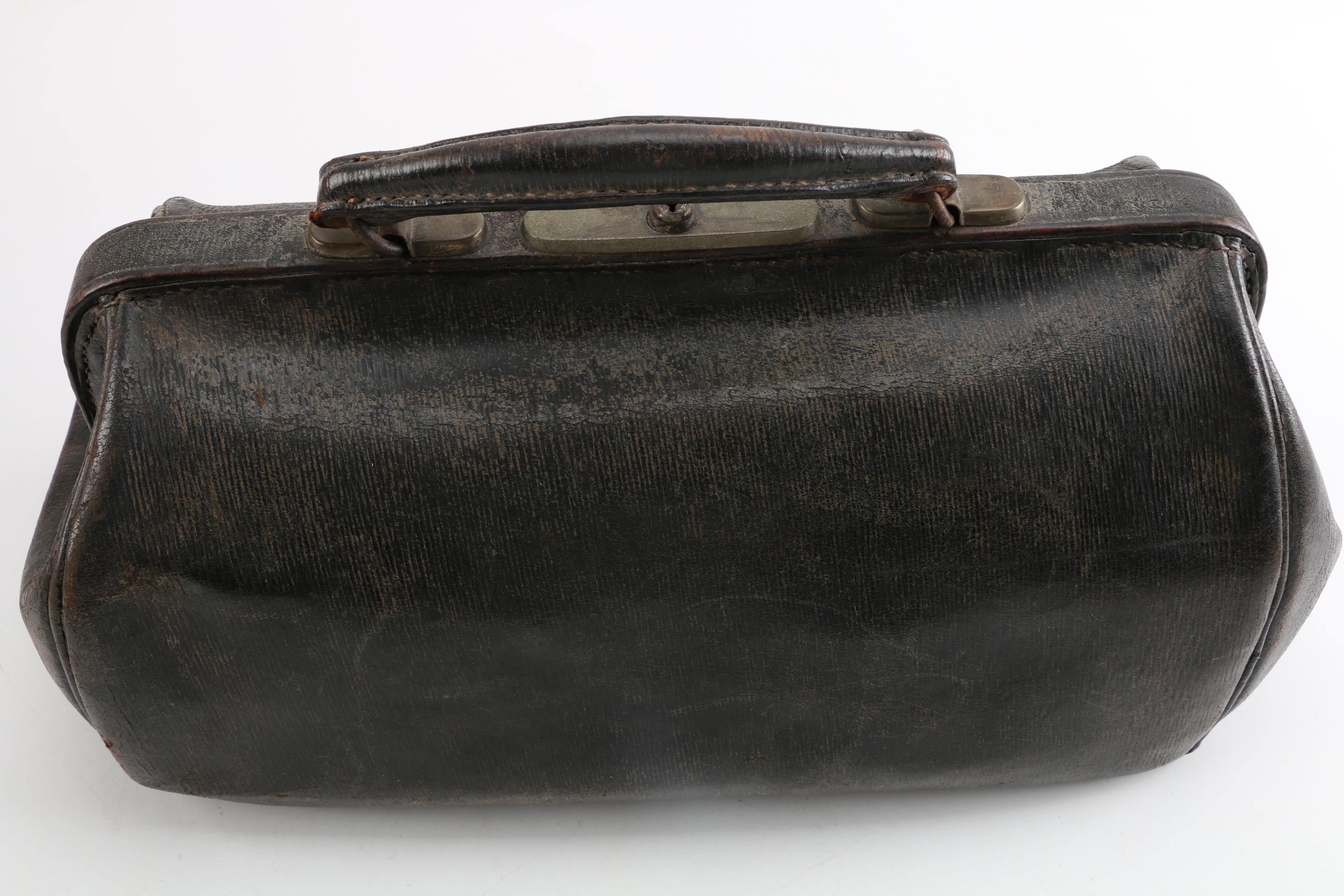 Vintage Doctors Bag and Union City Fire Dept. Breathing Apparatus Case