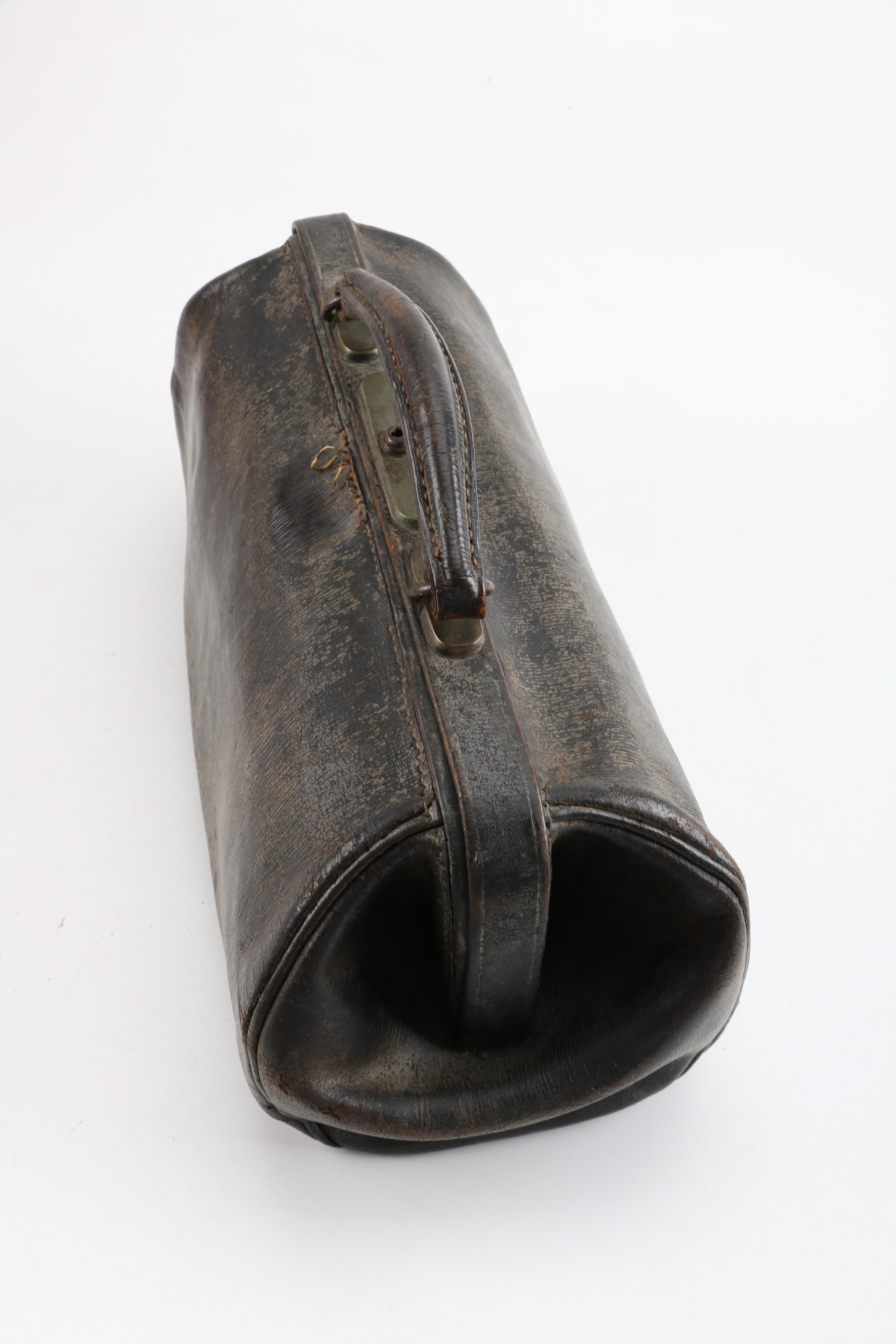 Vintage Doctors Bag and Union City Fire Dept. Breathing Apparatus Case