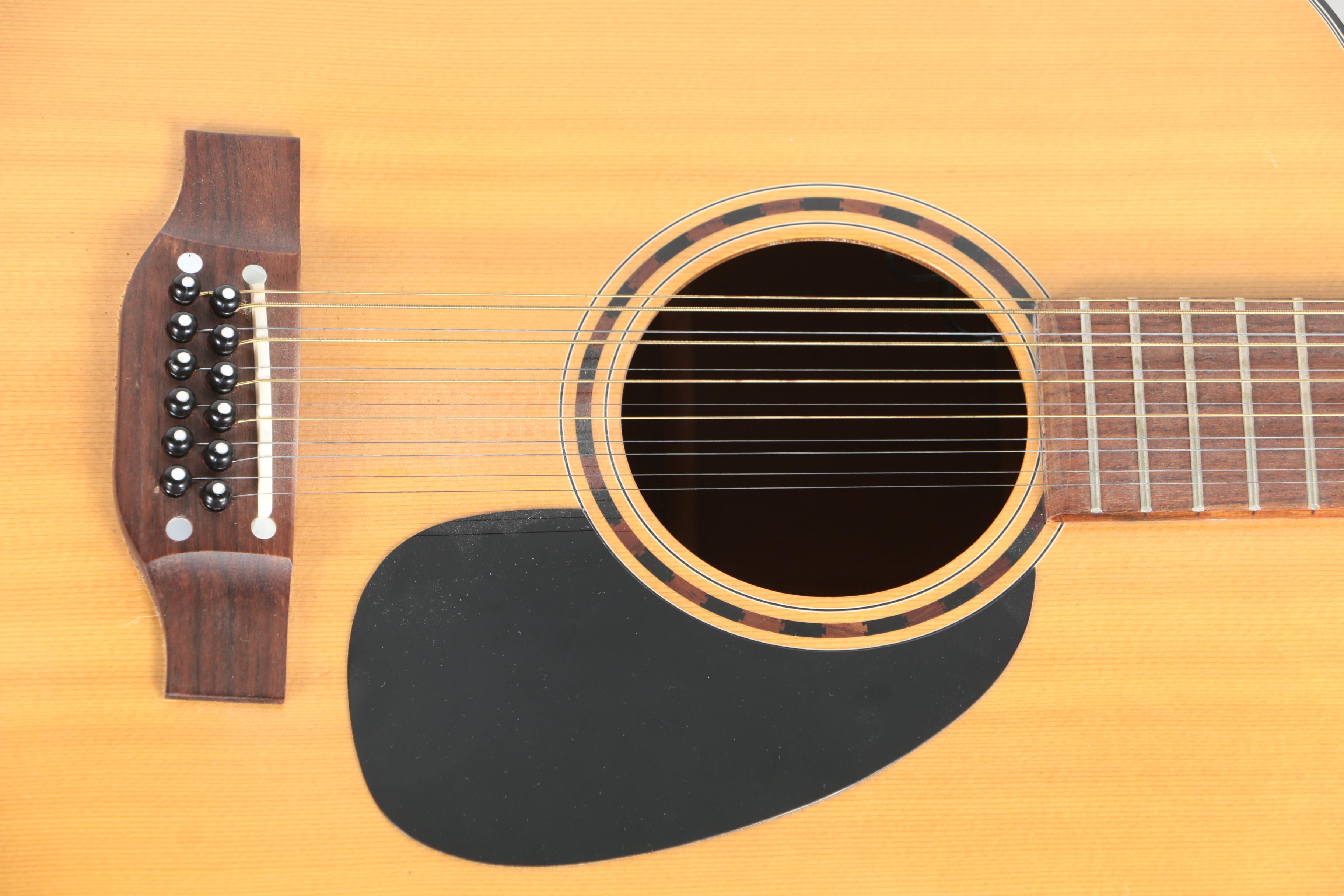 Takamine EF385 12-String Acoustic-Electric Guitar with Hardshell Case