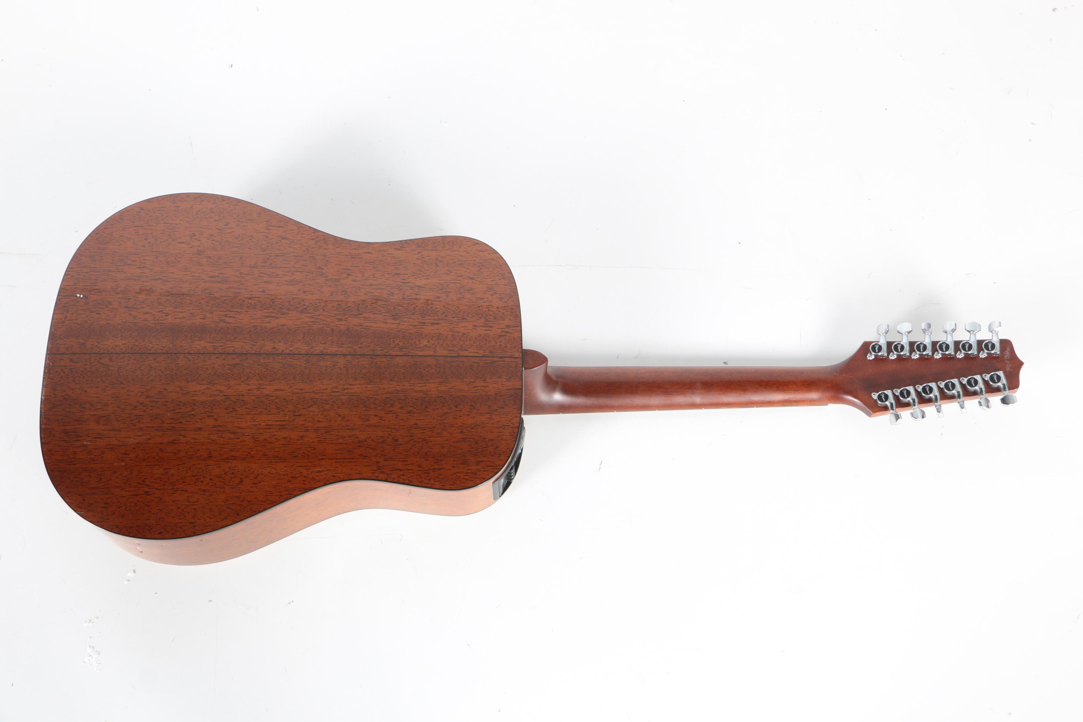 Takamine EF385 12-String Acoustic-Electric Guitar with Hardshell Case