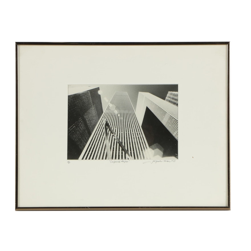 Jacqueline Tuteur Vintage Photograph "Corporate Angles"