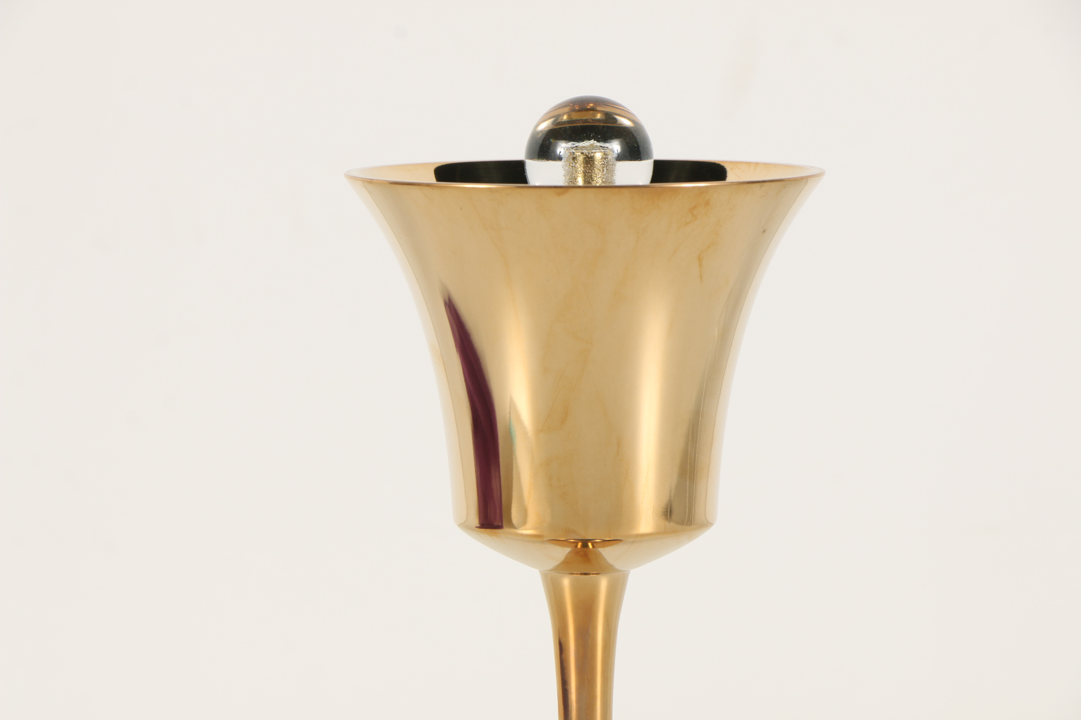 Donald Lipski Bronze Sculpture "Bell Chalice" and Book