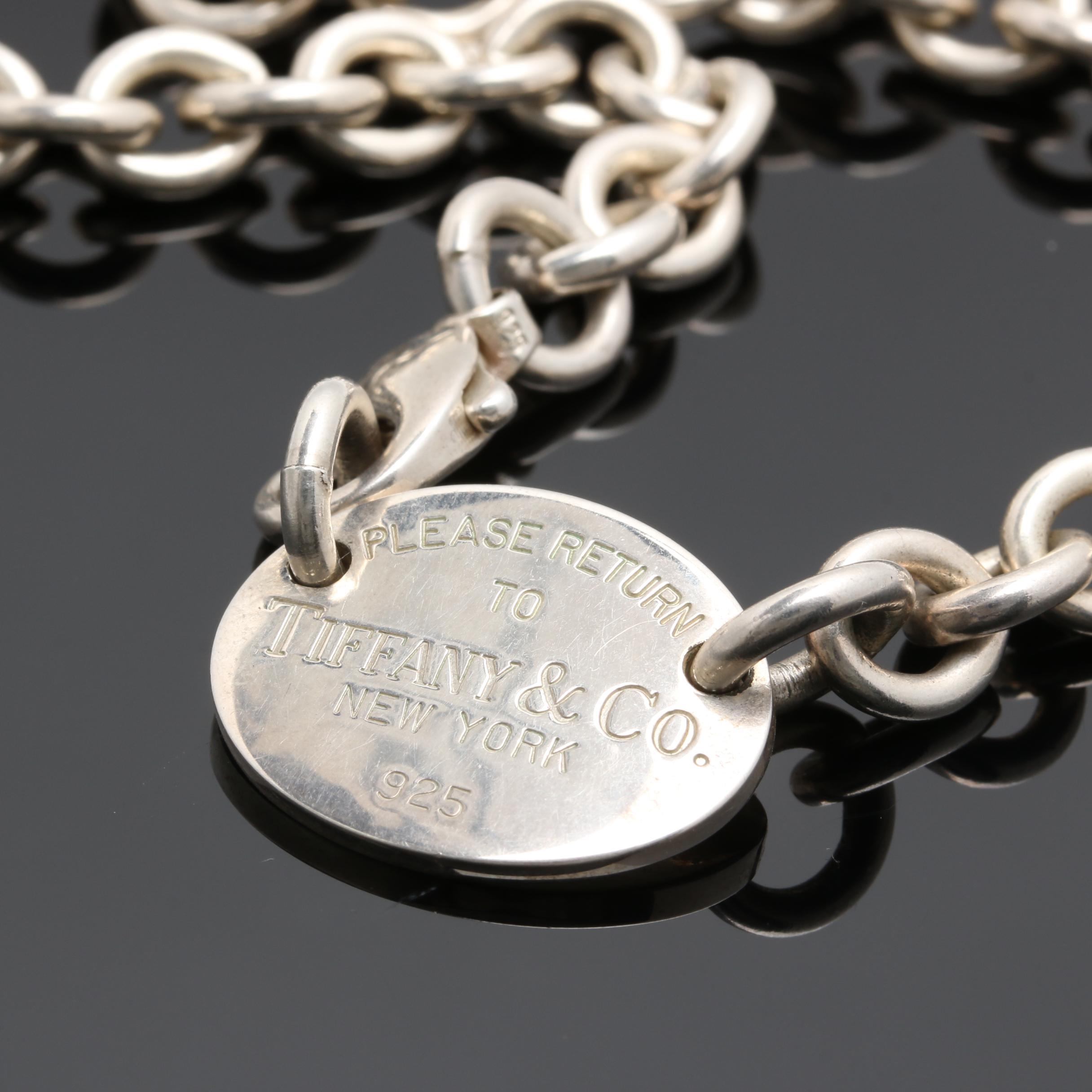 Tiffany & Co. Sterling Silver Rolo Chain Necklace