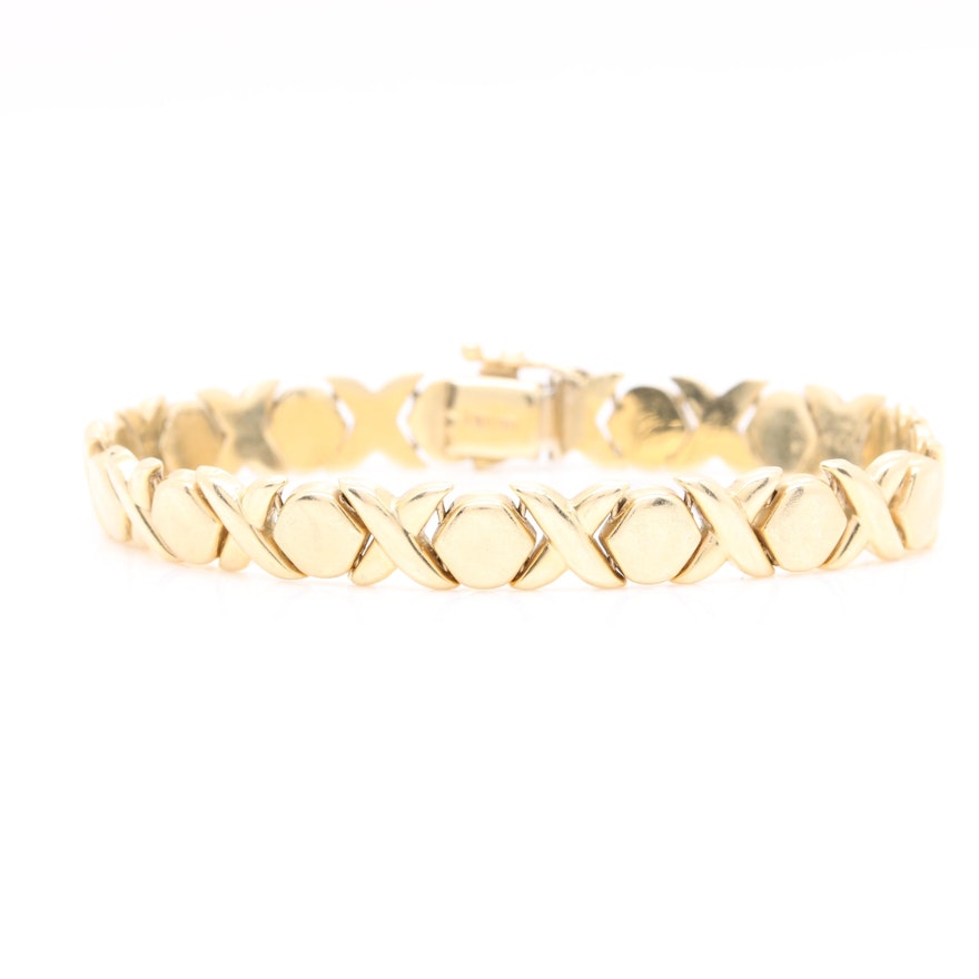 14K Yellow Gold Bracelet