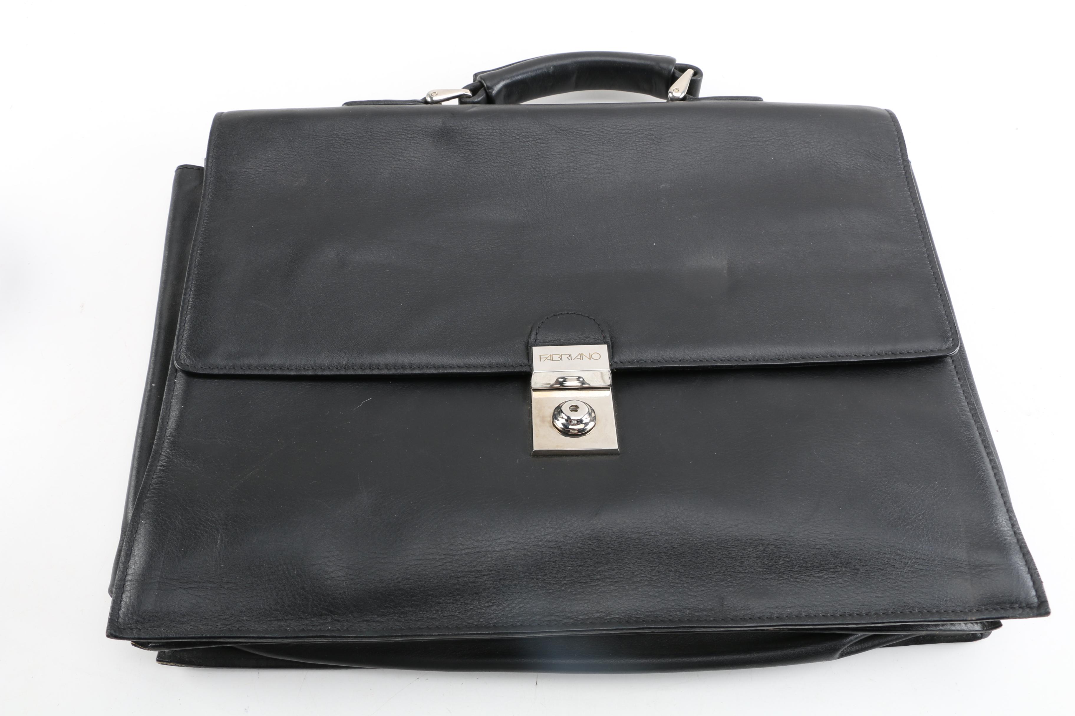 Fabriano and Piquadro Leather Laptop Bags
