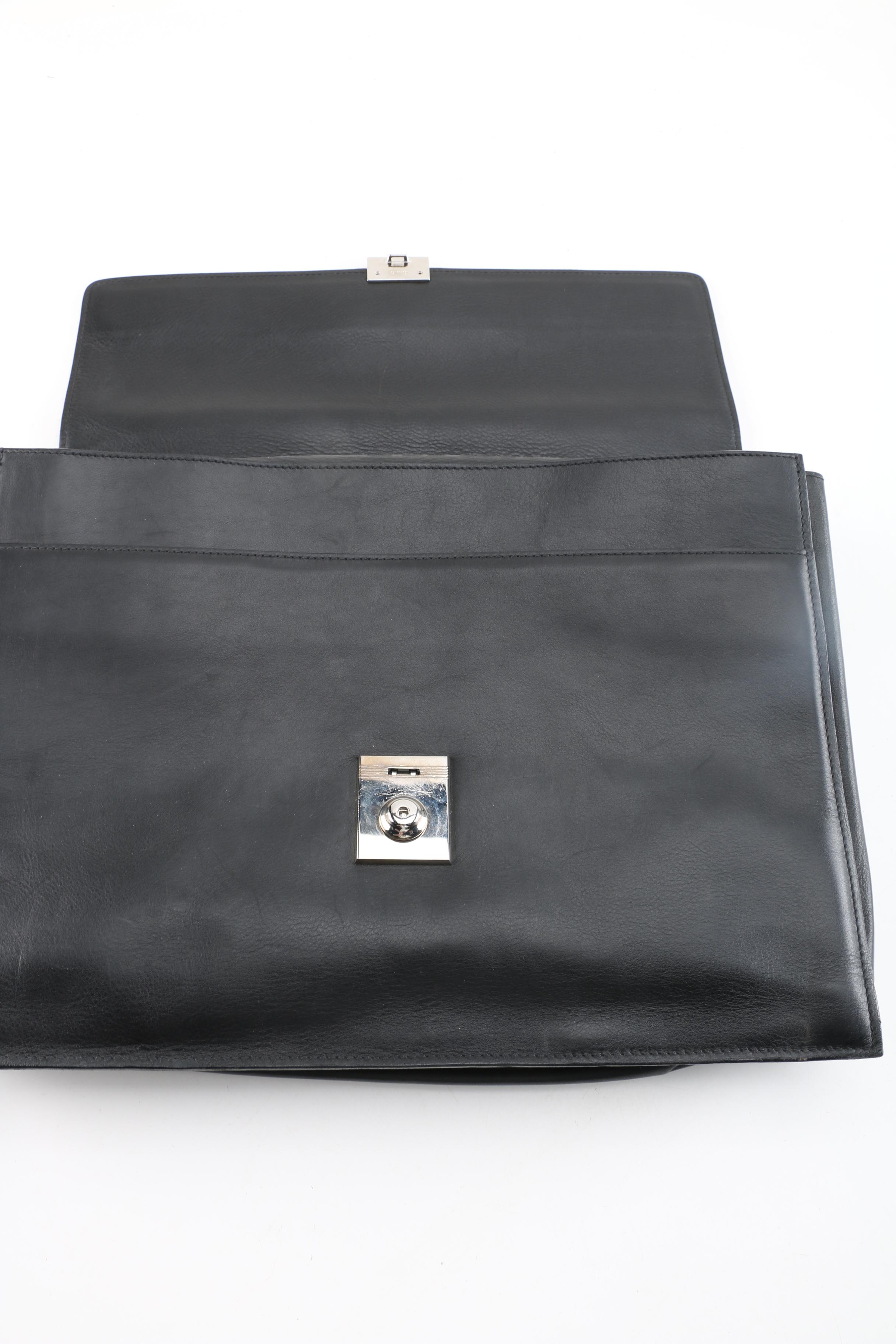 Fabriano and Piquadro Leather Laptop Bags