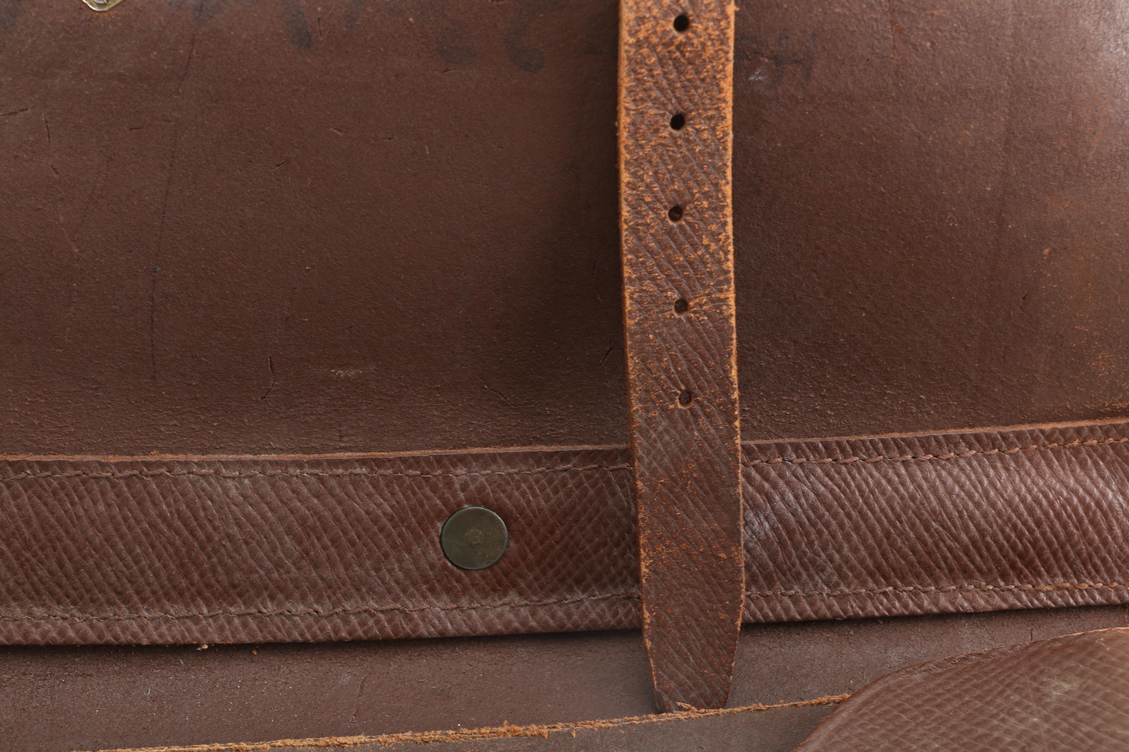 WWII USAAF Navigator Type A4 Leather Briefcase and Document Case