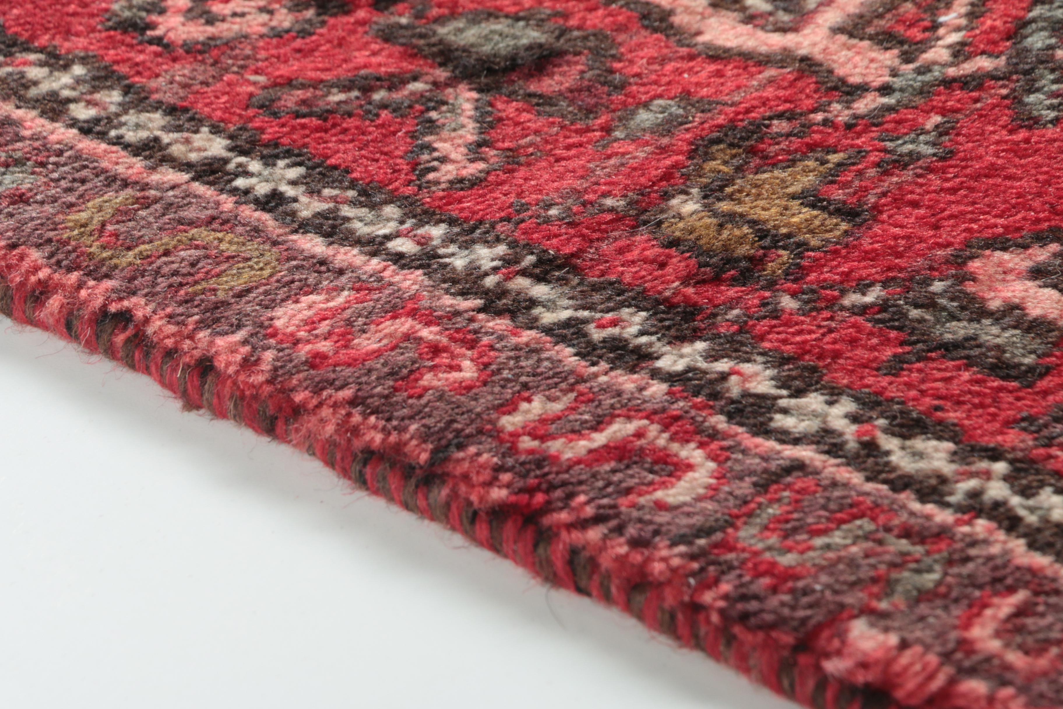 Hand-Knotted Persian Karaja Carpet Runner