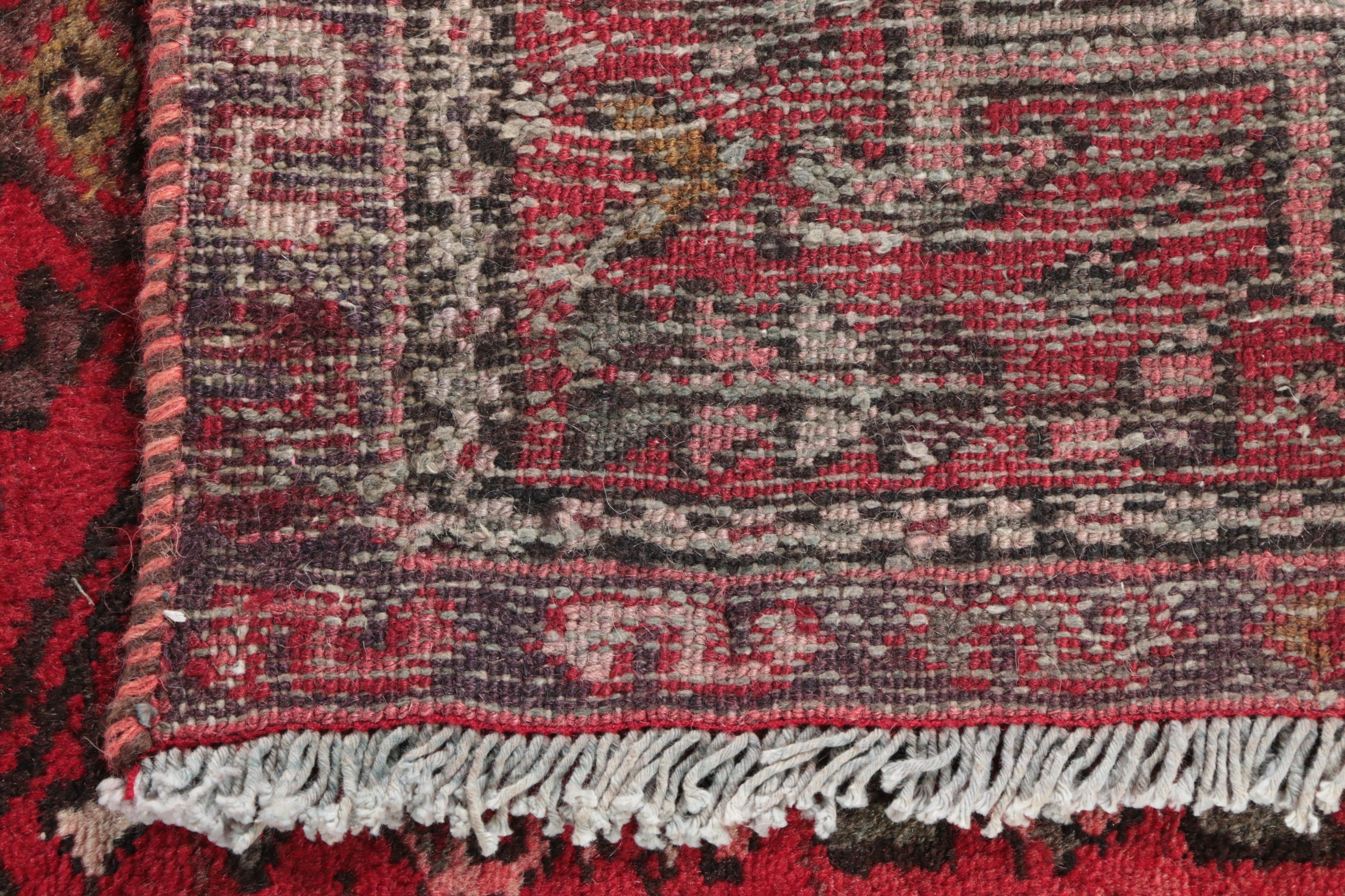 Hand-Knotted Persian Karaja Carpet Runner