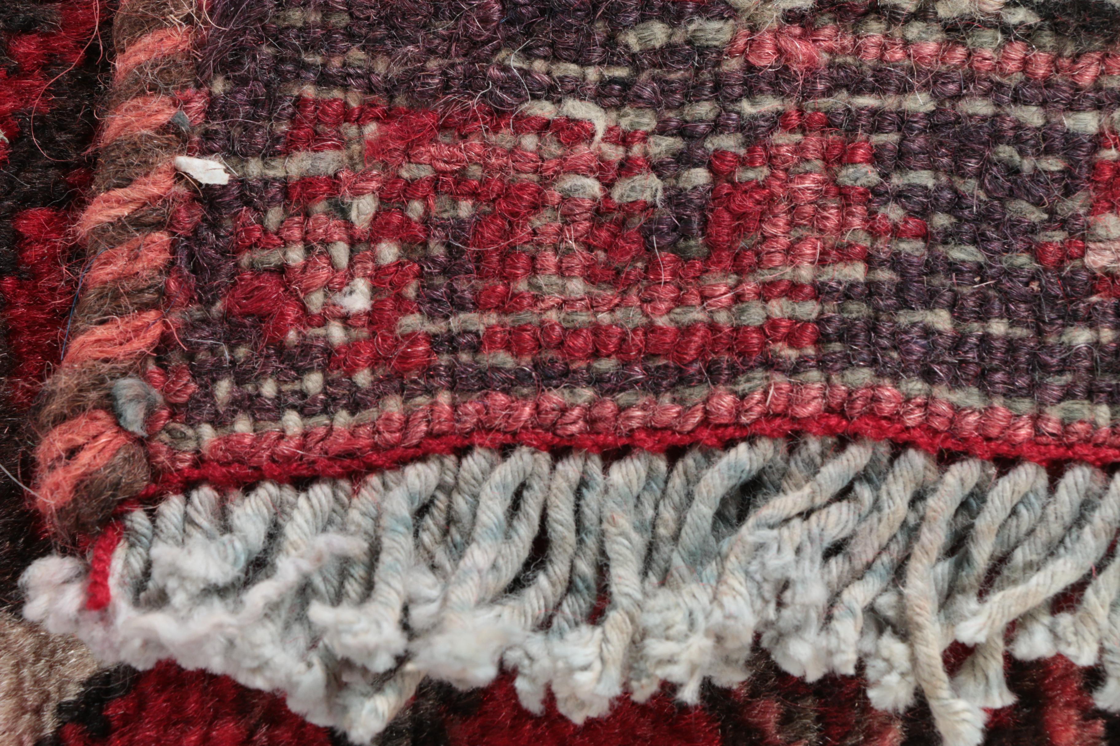 Hand-Knotted Persian Karaja Carpet Runner