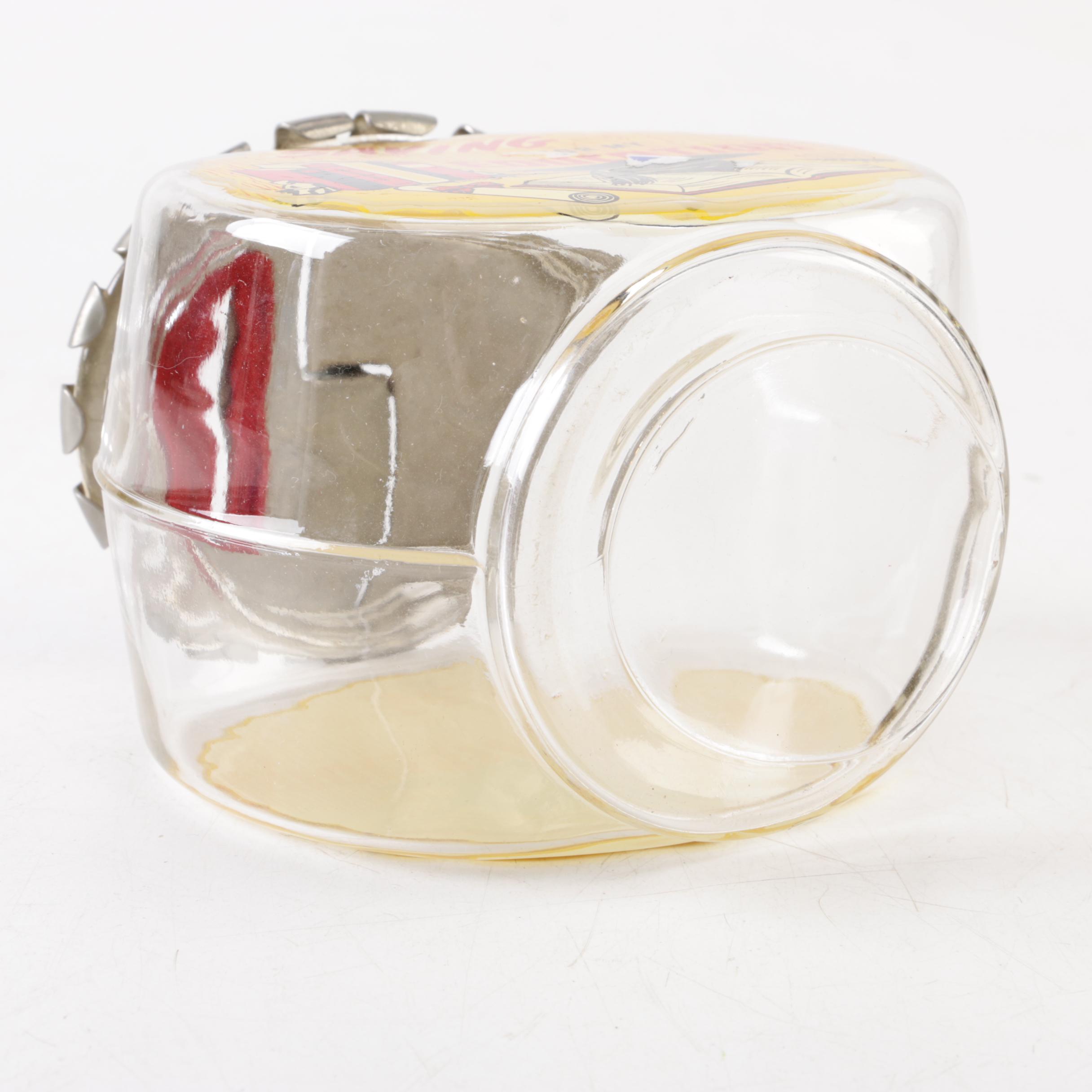 Glass Coin Banks with Locks