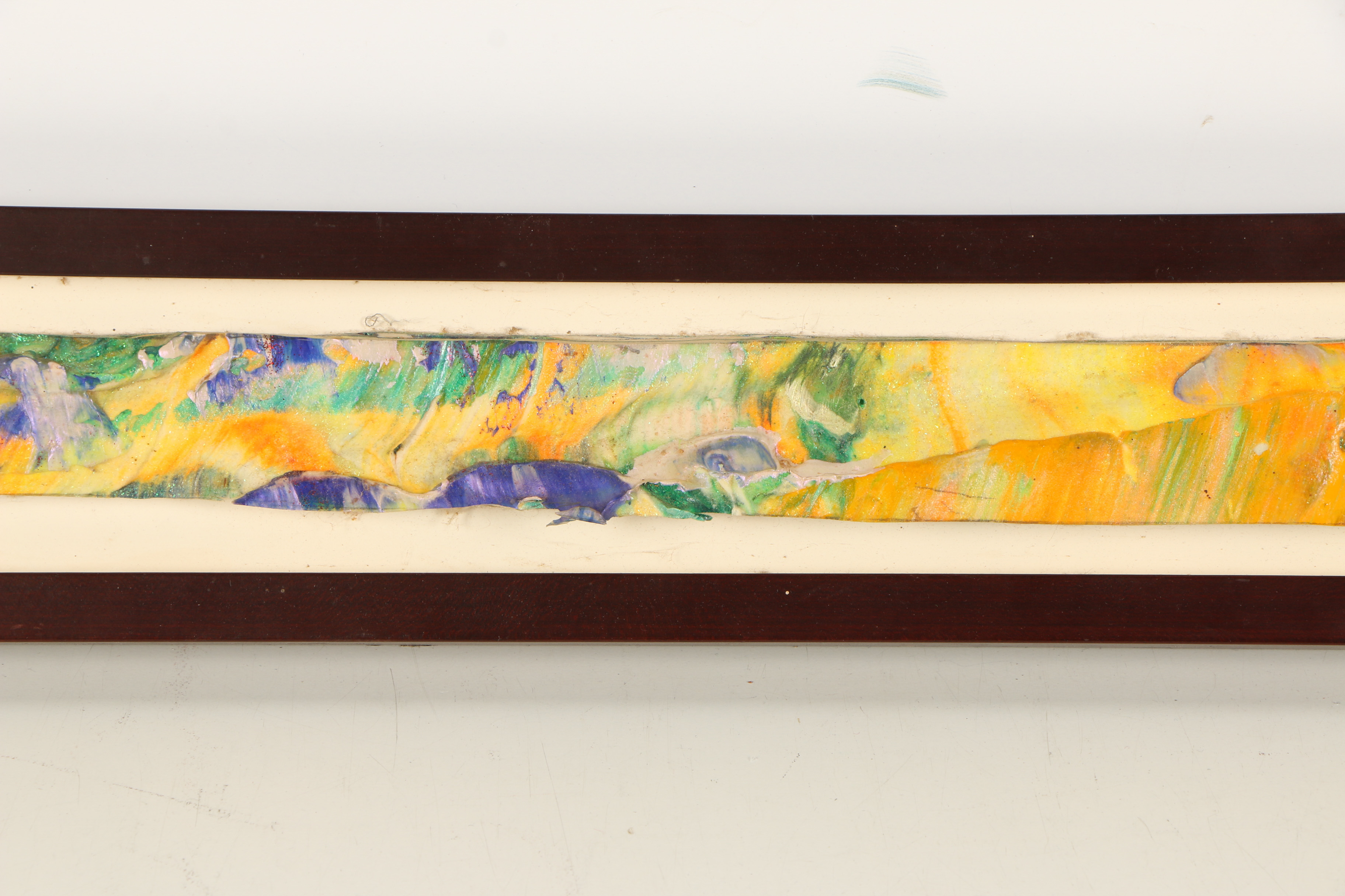 Roy Lerner Acrylic and Gel on Canvas "All They Care About is Green"