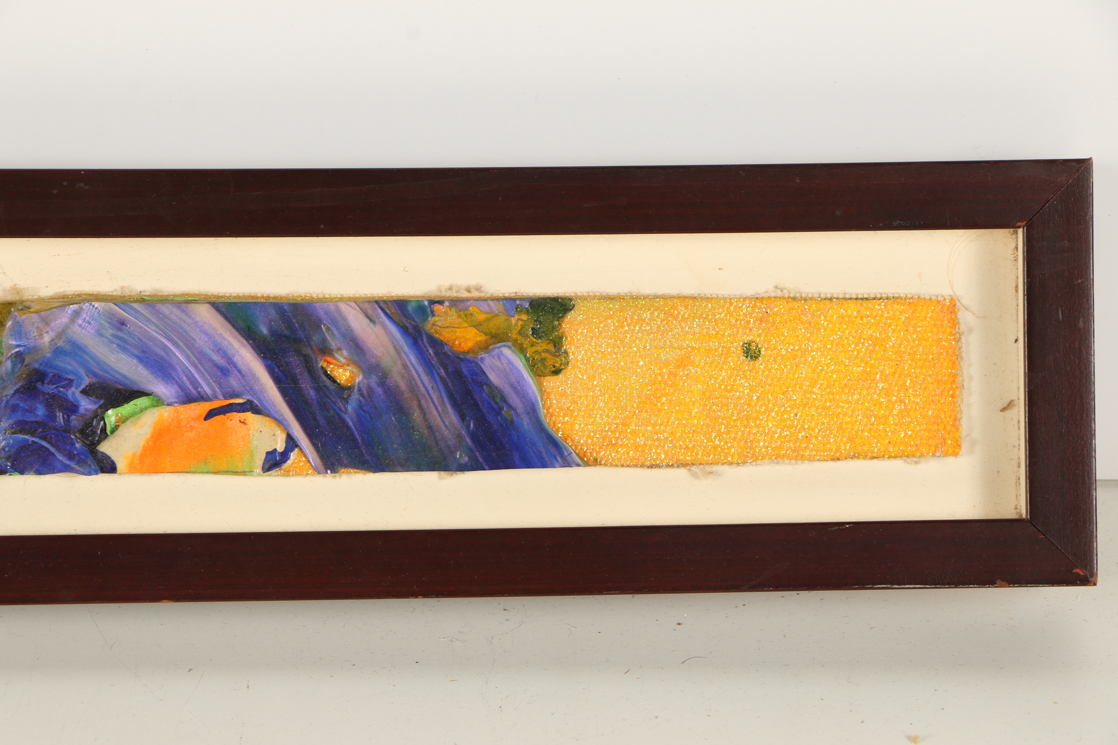 Roy Lerner Acrylic and Gel on Canvas "All They Care About is Green"