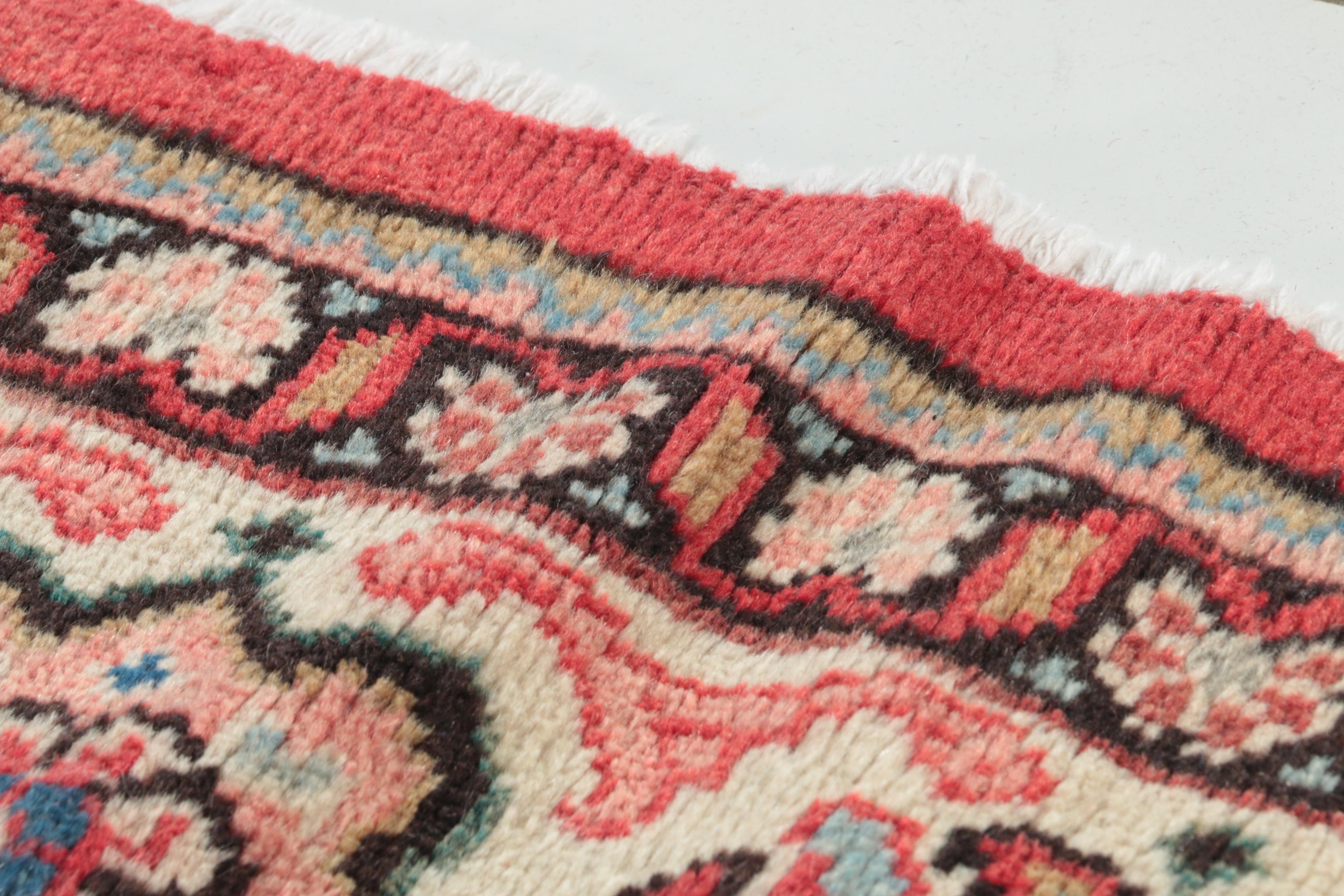 Hand-Knotted Persian Tabriz Area Rug