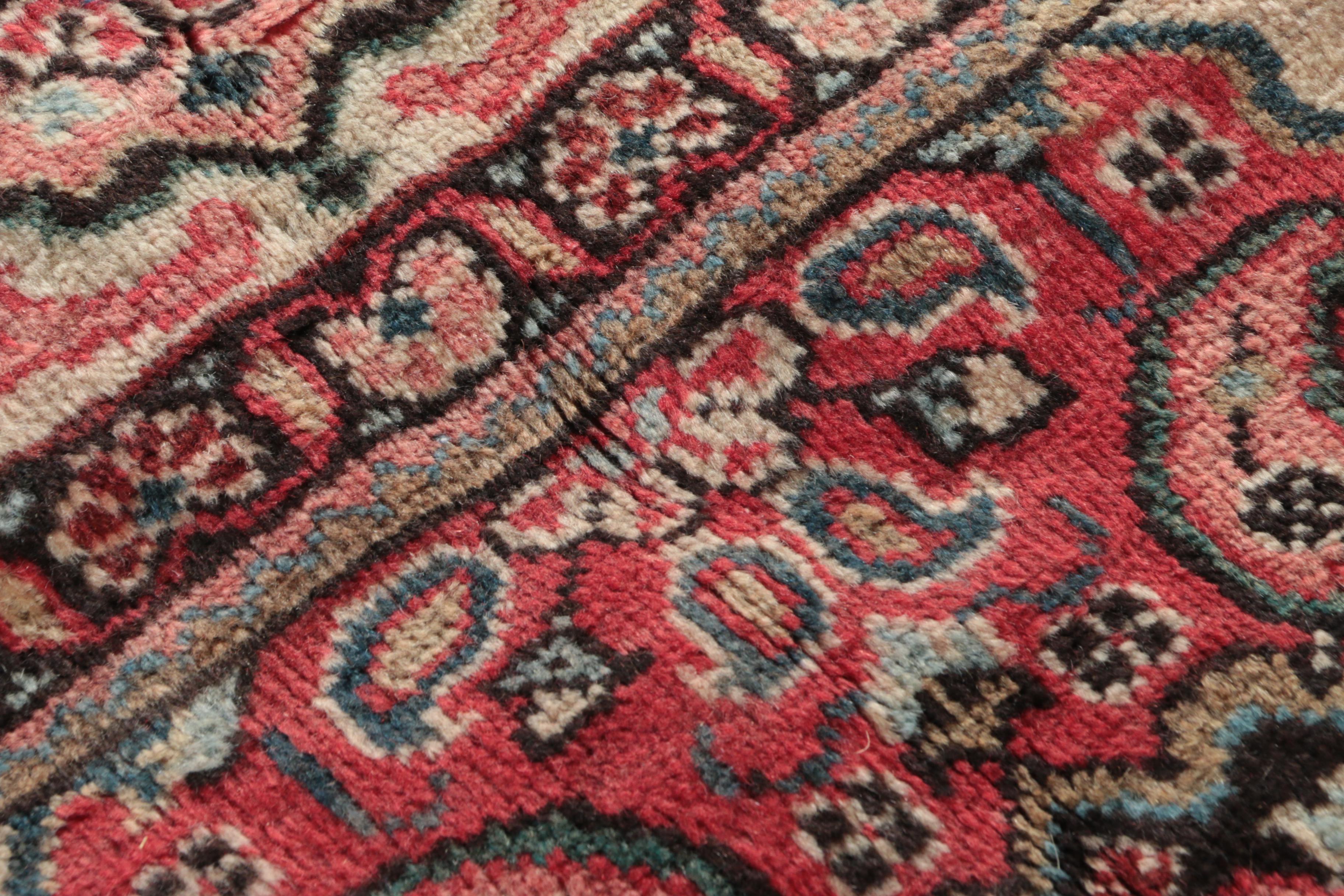 Hand-Knotted Persian Tabriz Area Rug