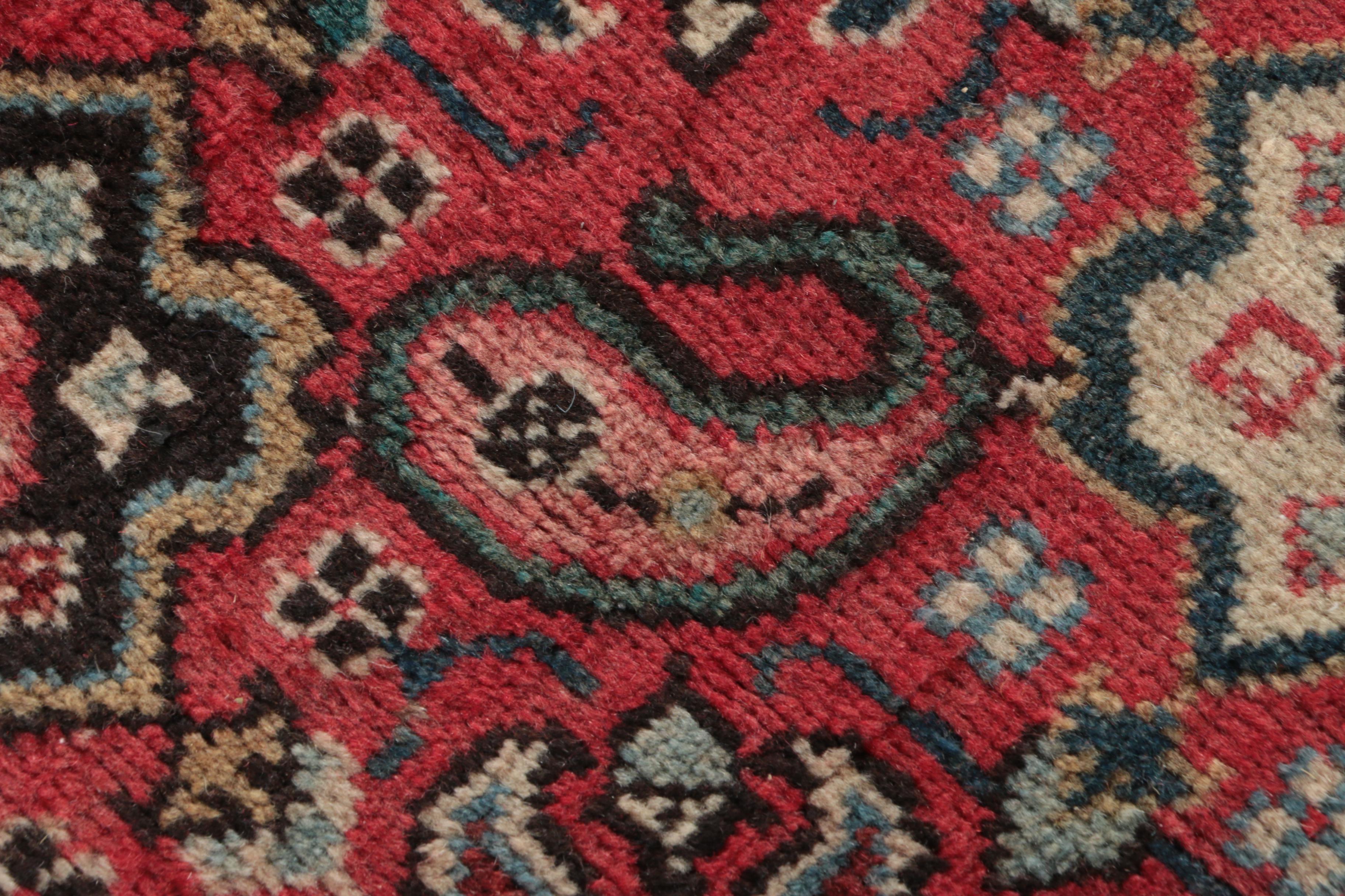 Hand-Knotted Persian Tabriz Area Rug