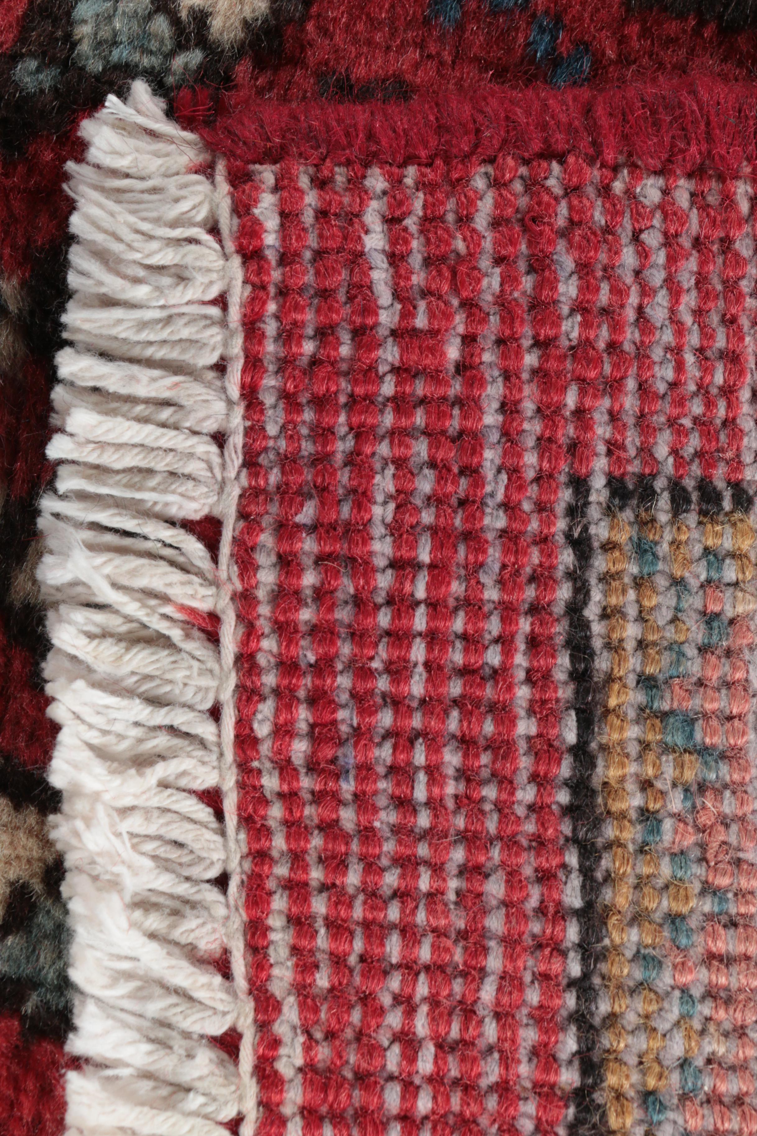 Hand-Knotted Persian Tabriz Area Rug