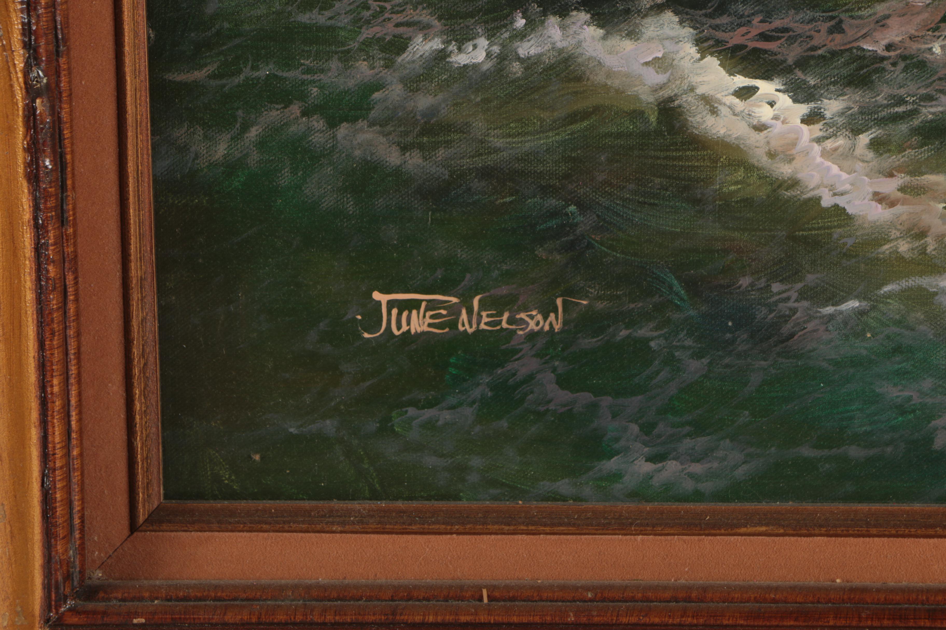 June Nelson Oil Painting