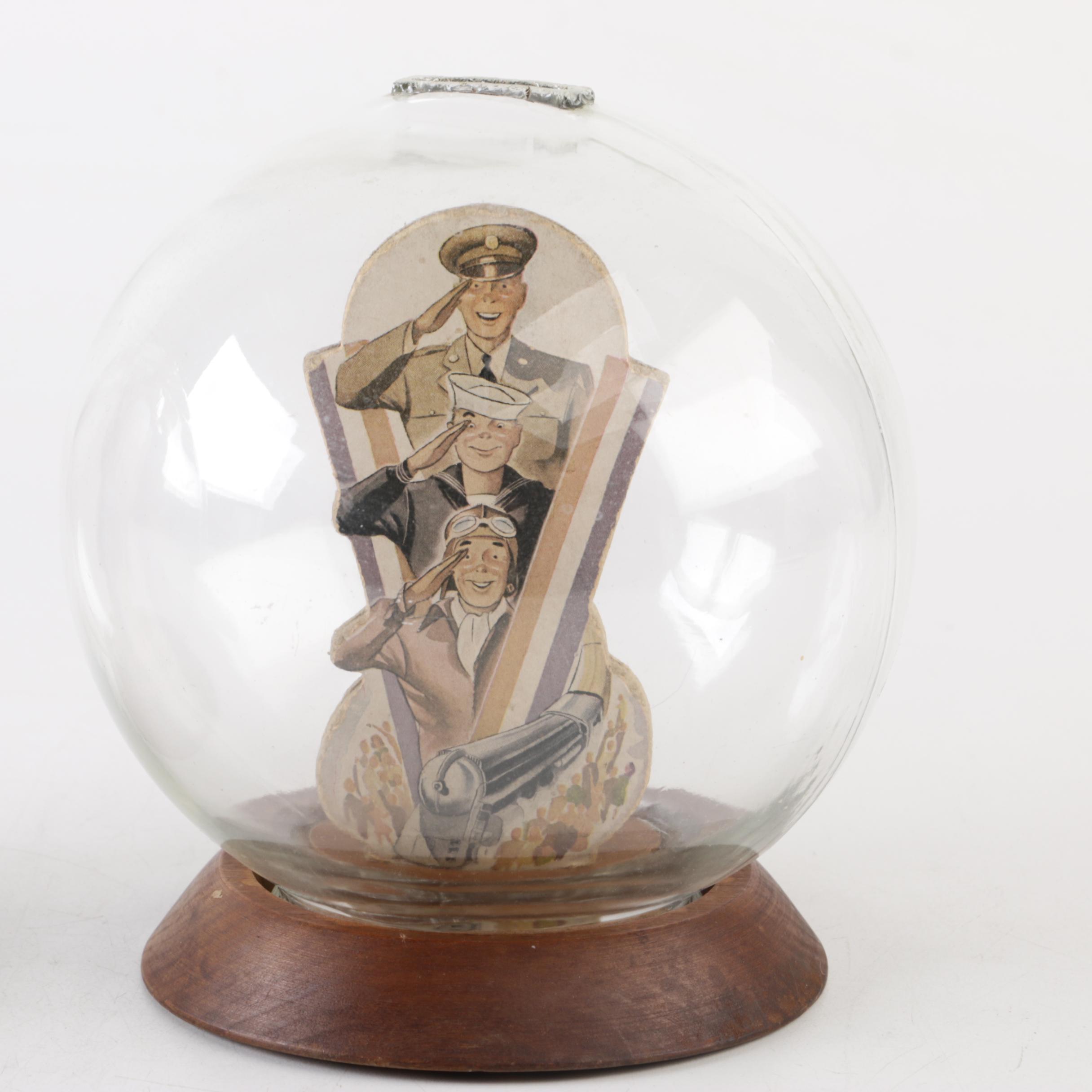 WWII Era Vic Moran Military-Themed Bubble Banks