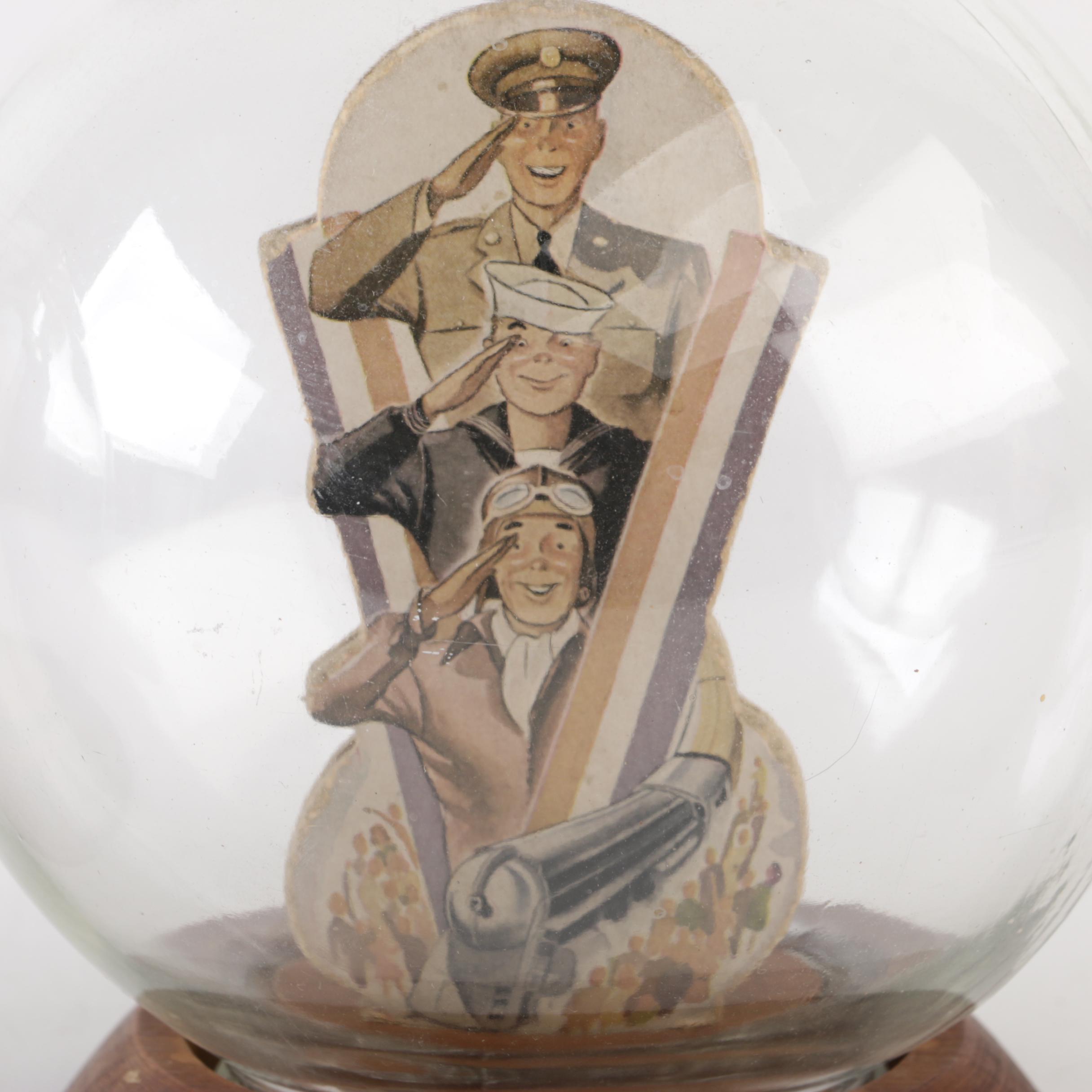 WWII Era Vic Moran Military-Themed Bubble Banks