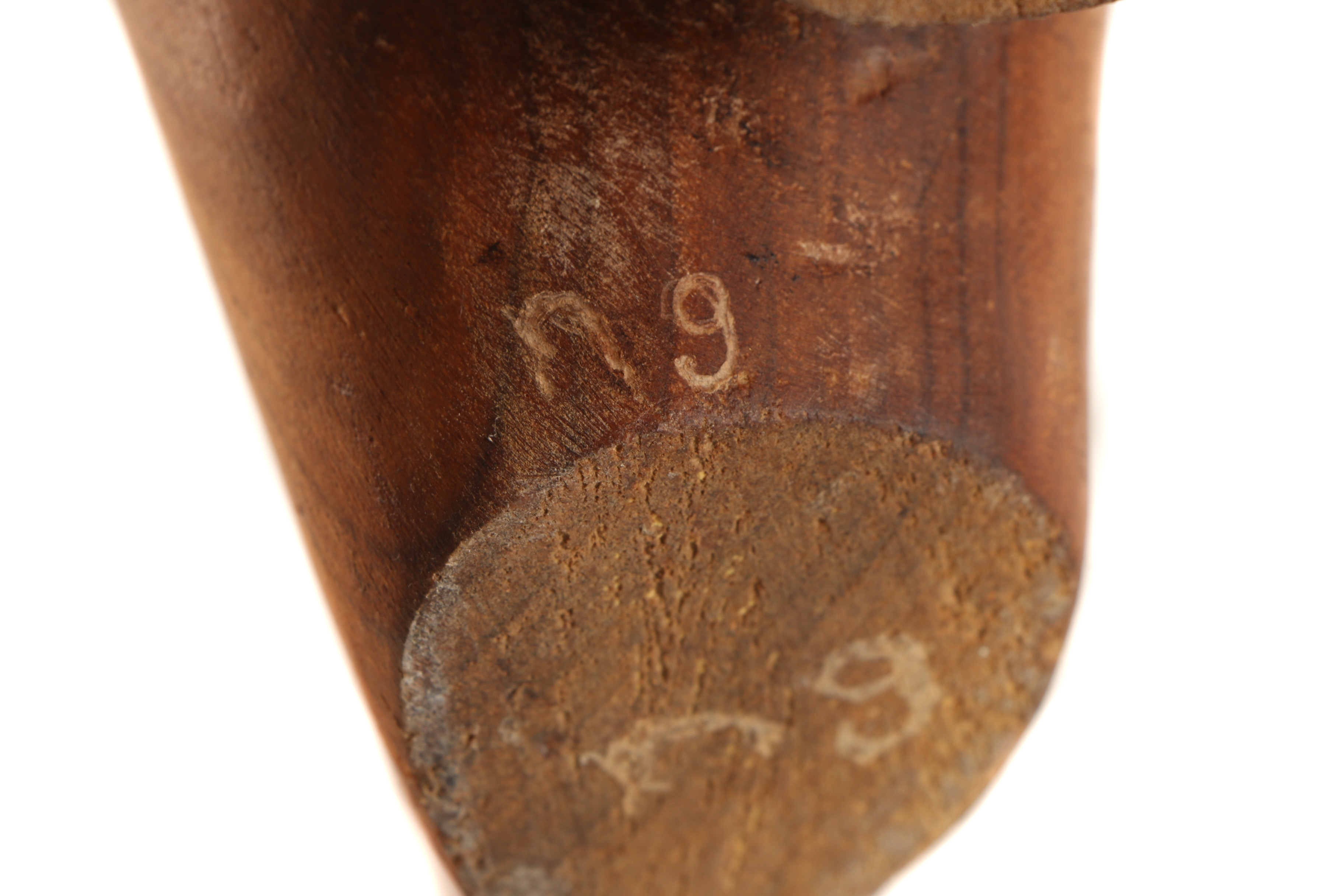 Nancy Gollobin Wood Sculpture "She Waits"