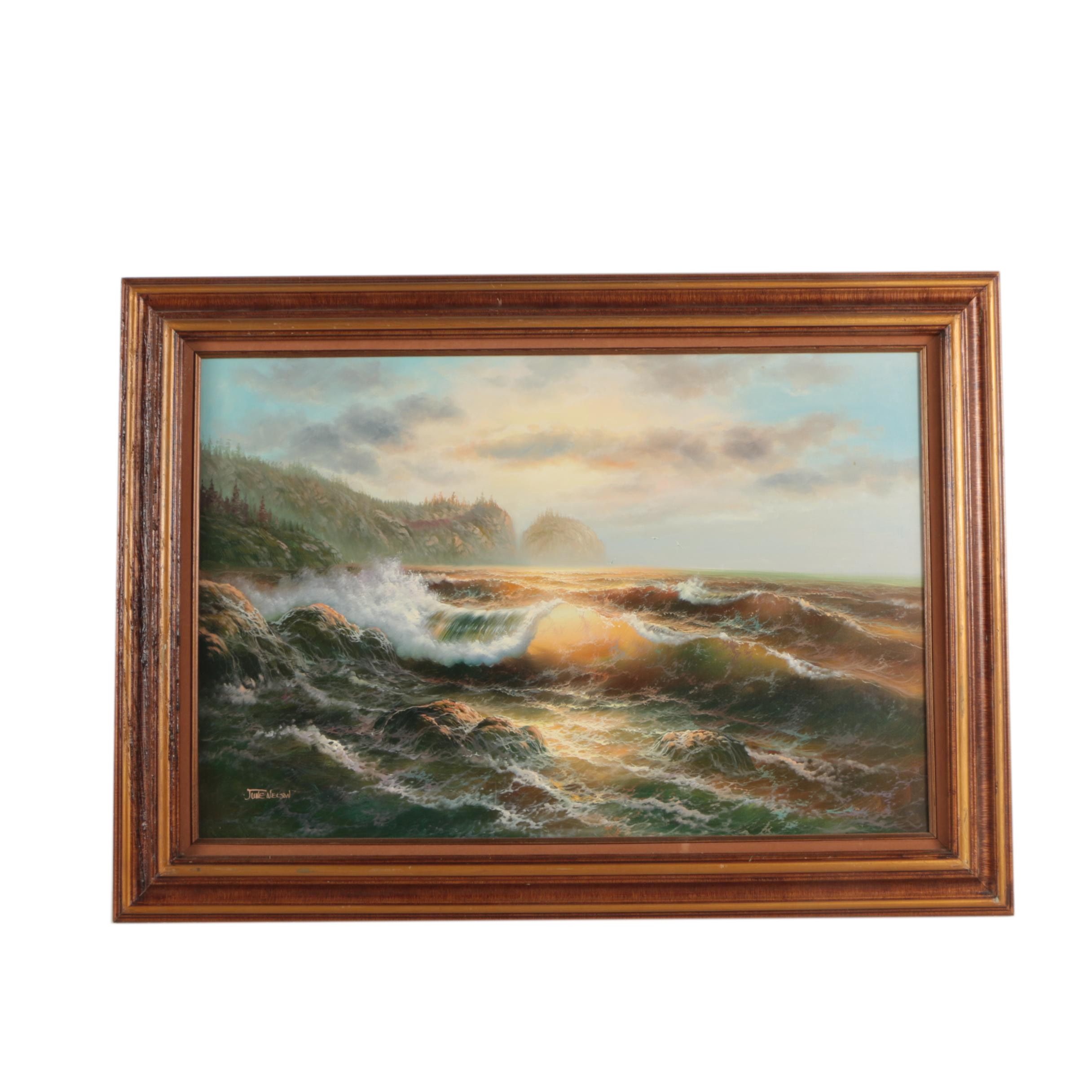 June Nelson Oil Painting
