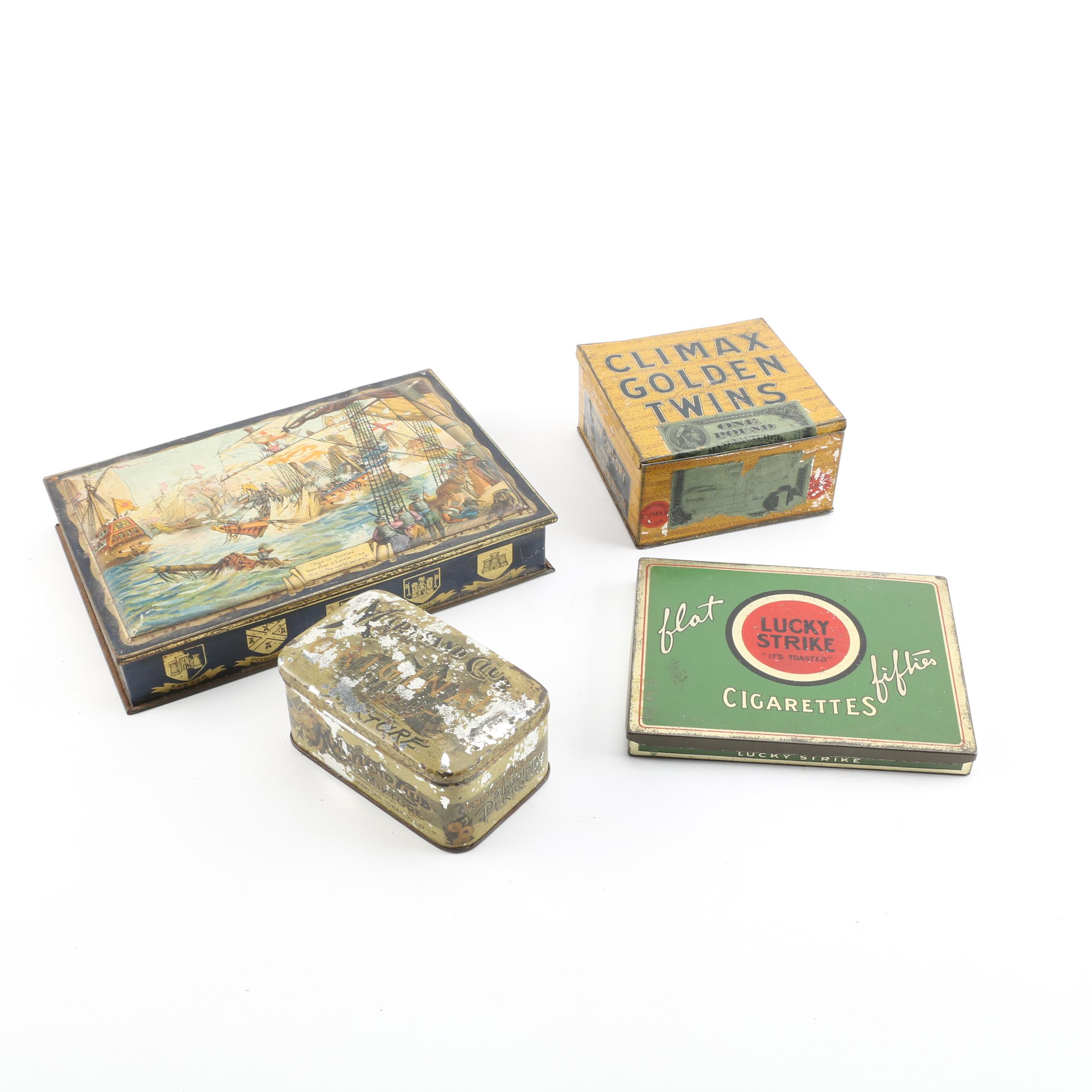 Tin Litho Containers and Refillable Lighters