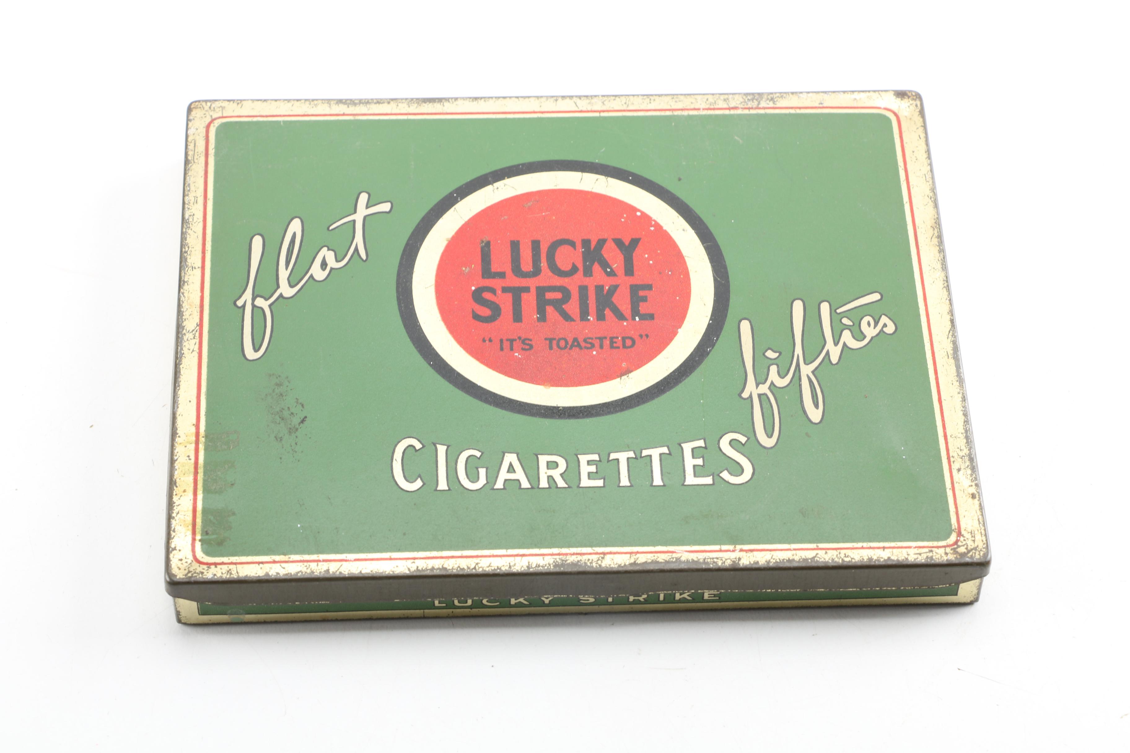 Tin Litho Containers and Refillable Lighters