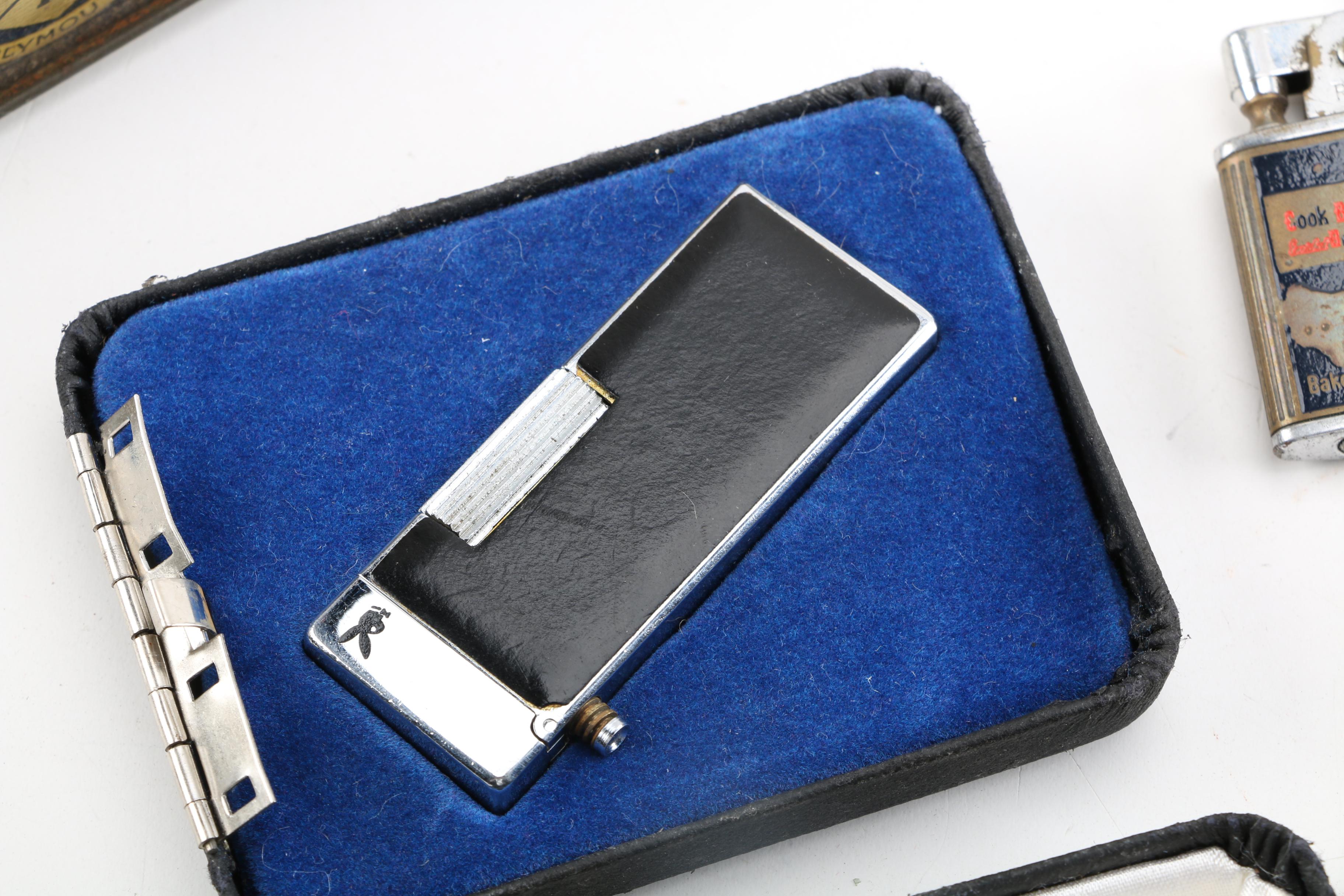 Tin Litho Containers and Refillable Lighters