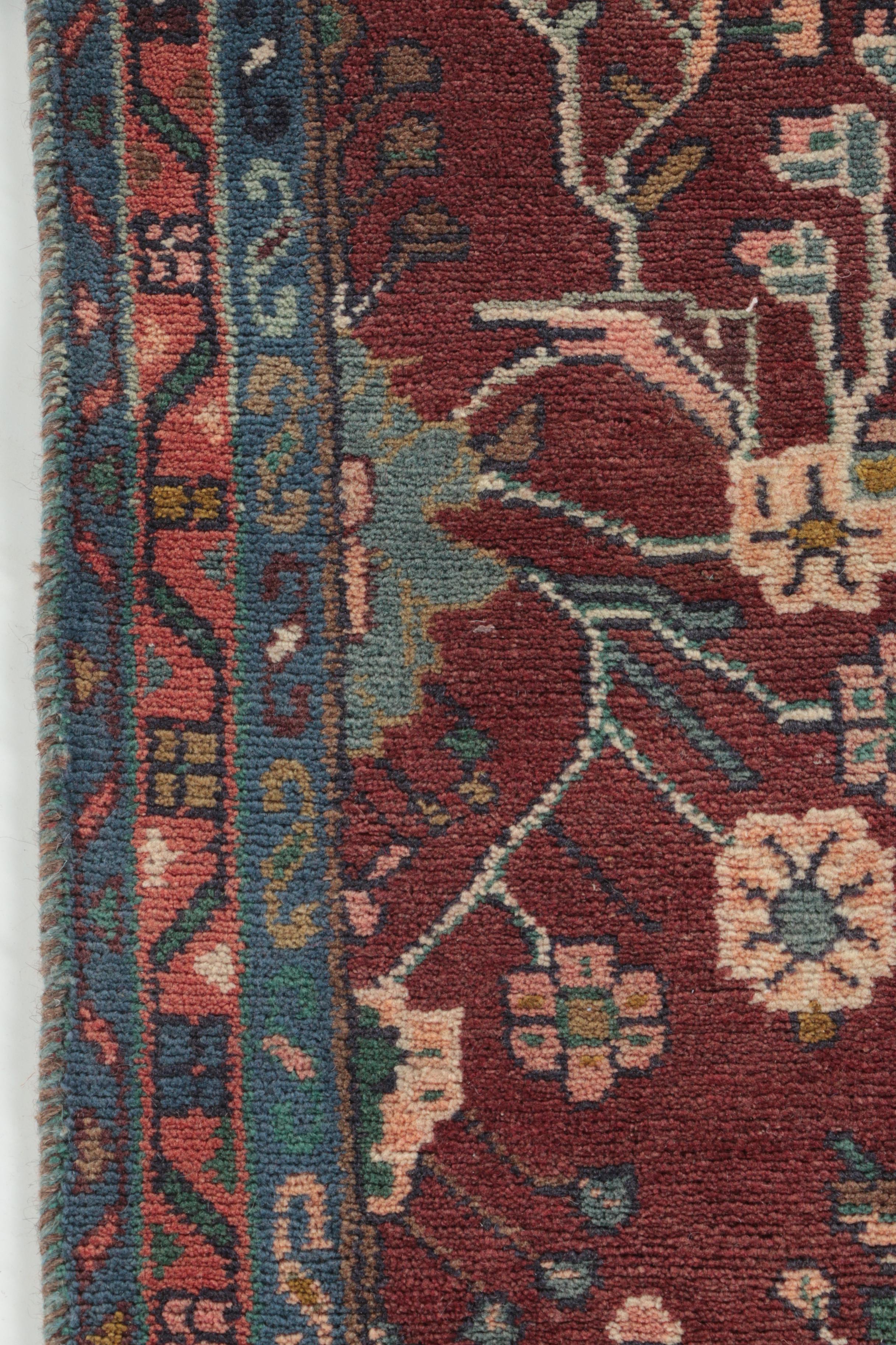 Hand-Knotted Northwest Persian Wool Carpet Runner