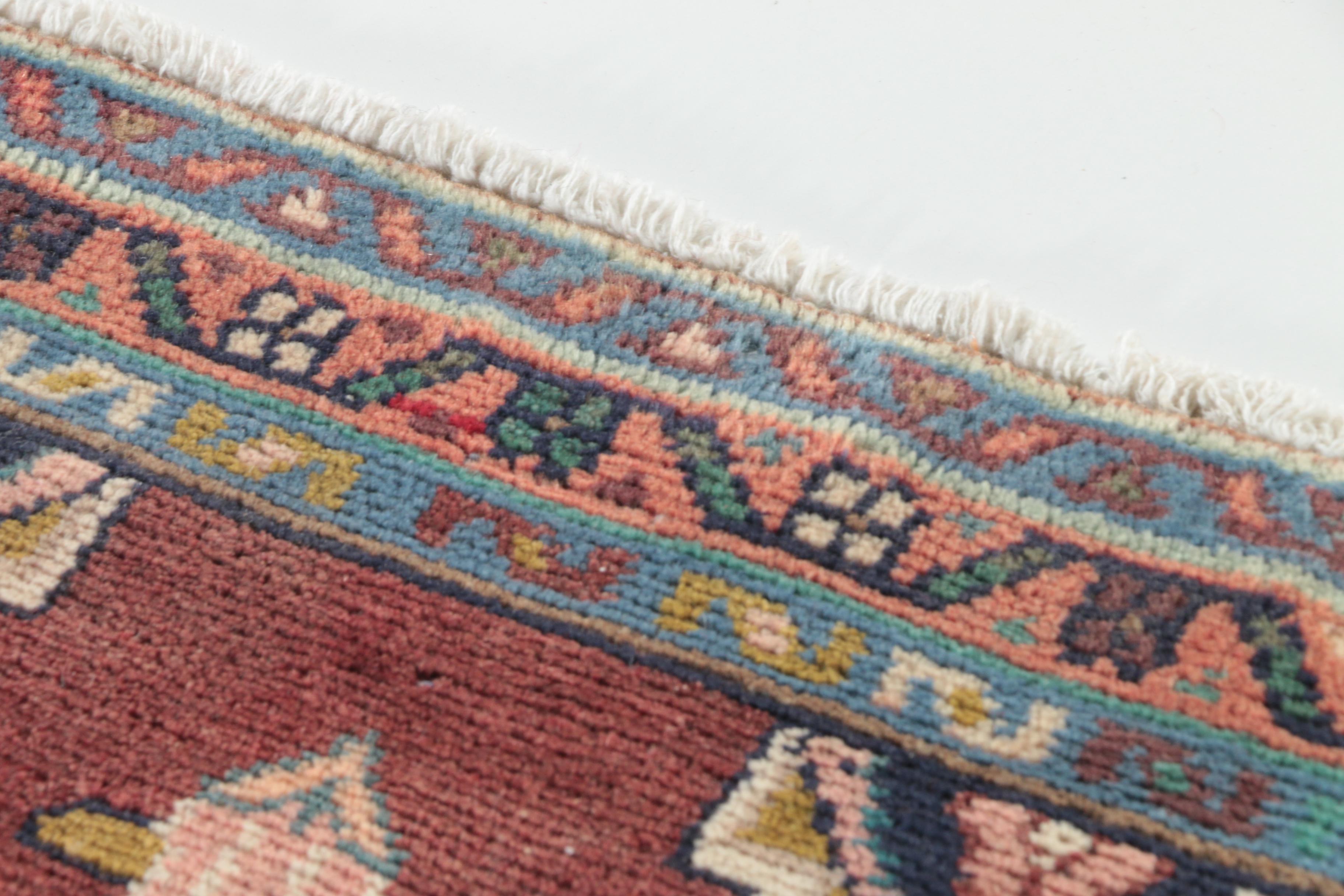 Hand-Knotted Northwest Persian Wool Carpet Runner