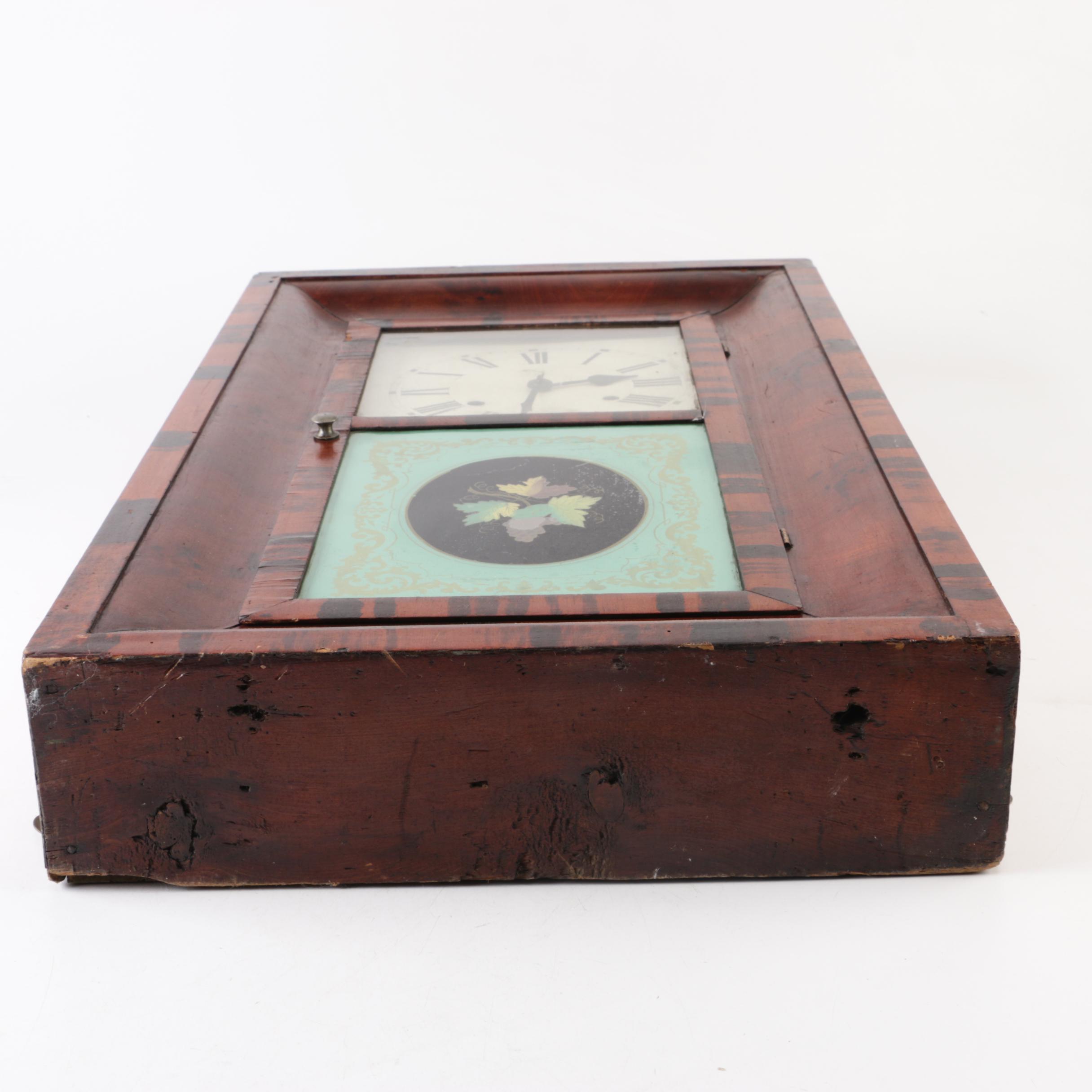 Antique Chauncey Jones New Haven Ogee Clock Case